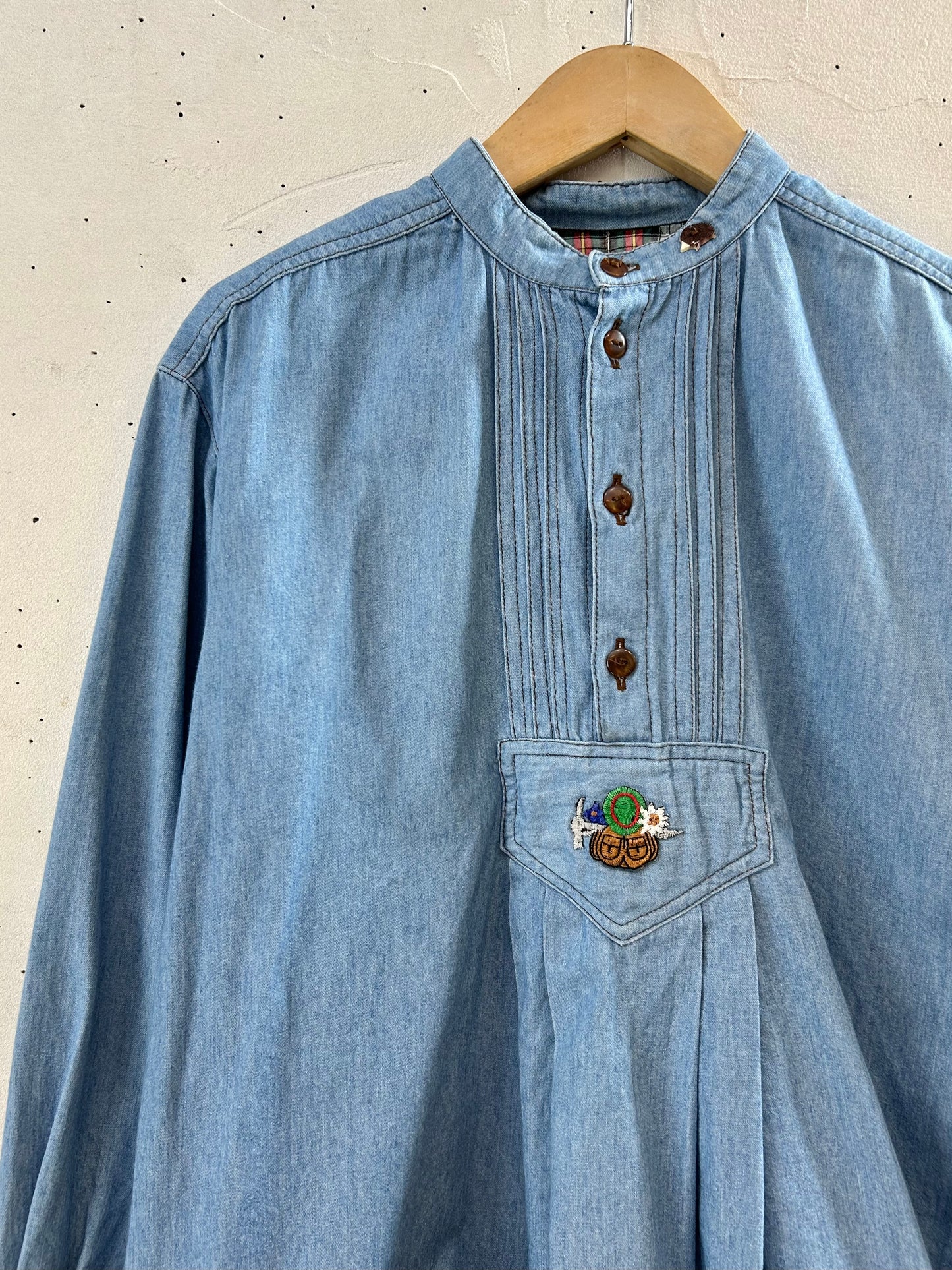 Vintage Denim Blouse [I28509]