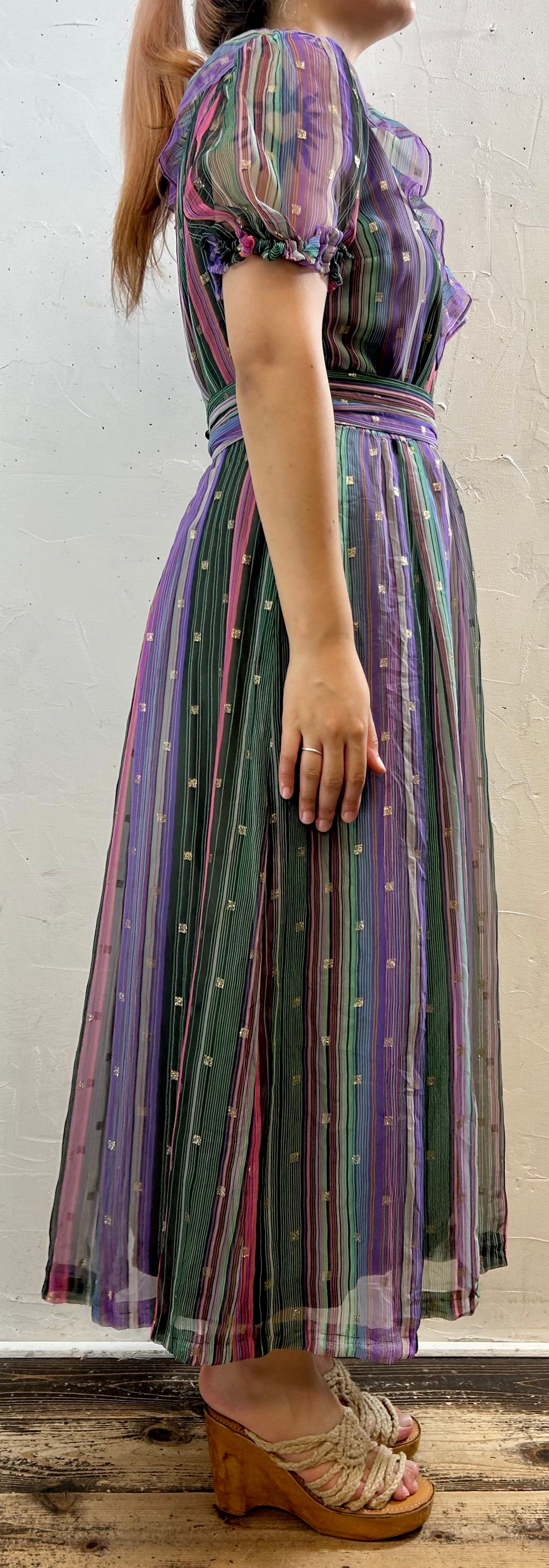 Vintage Sheer Dress [F27795]