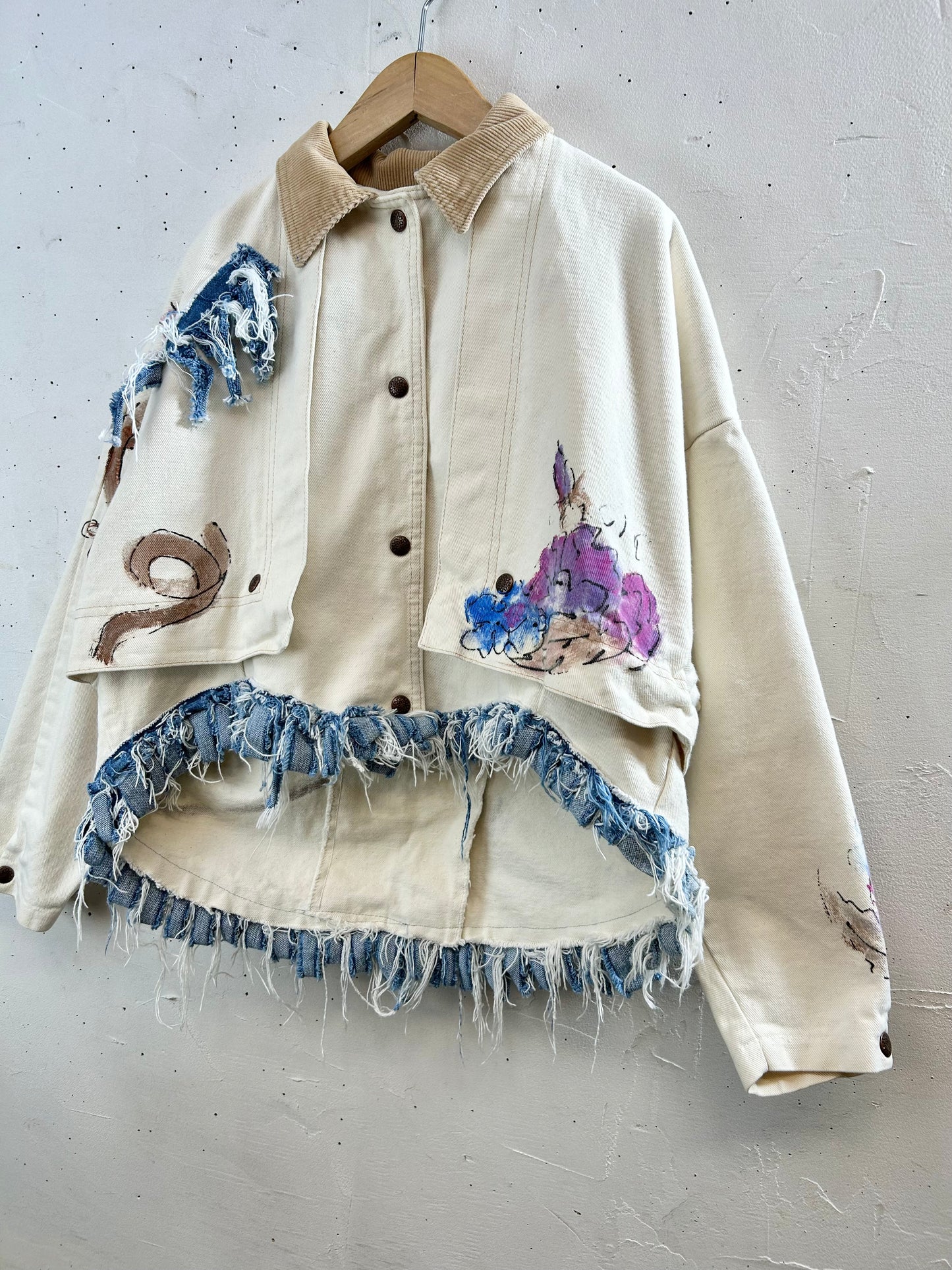 Vintage Handpainted Custom Jacket [D30046]