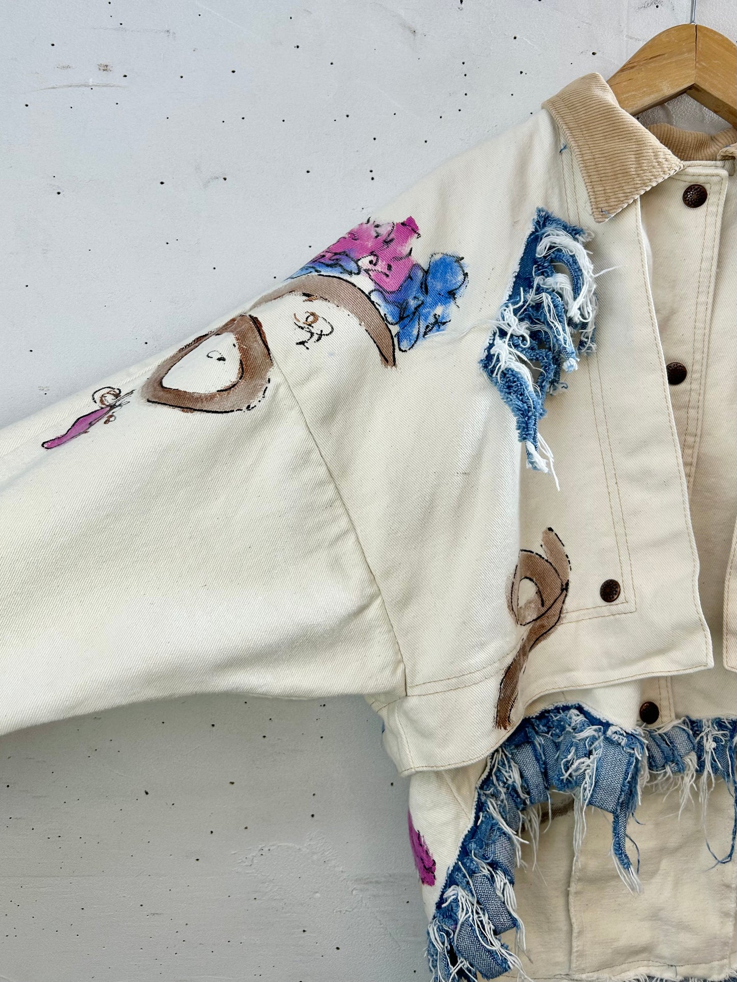 Vintage Handpainted Custom Jacket [D30046]