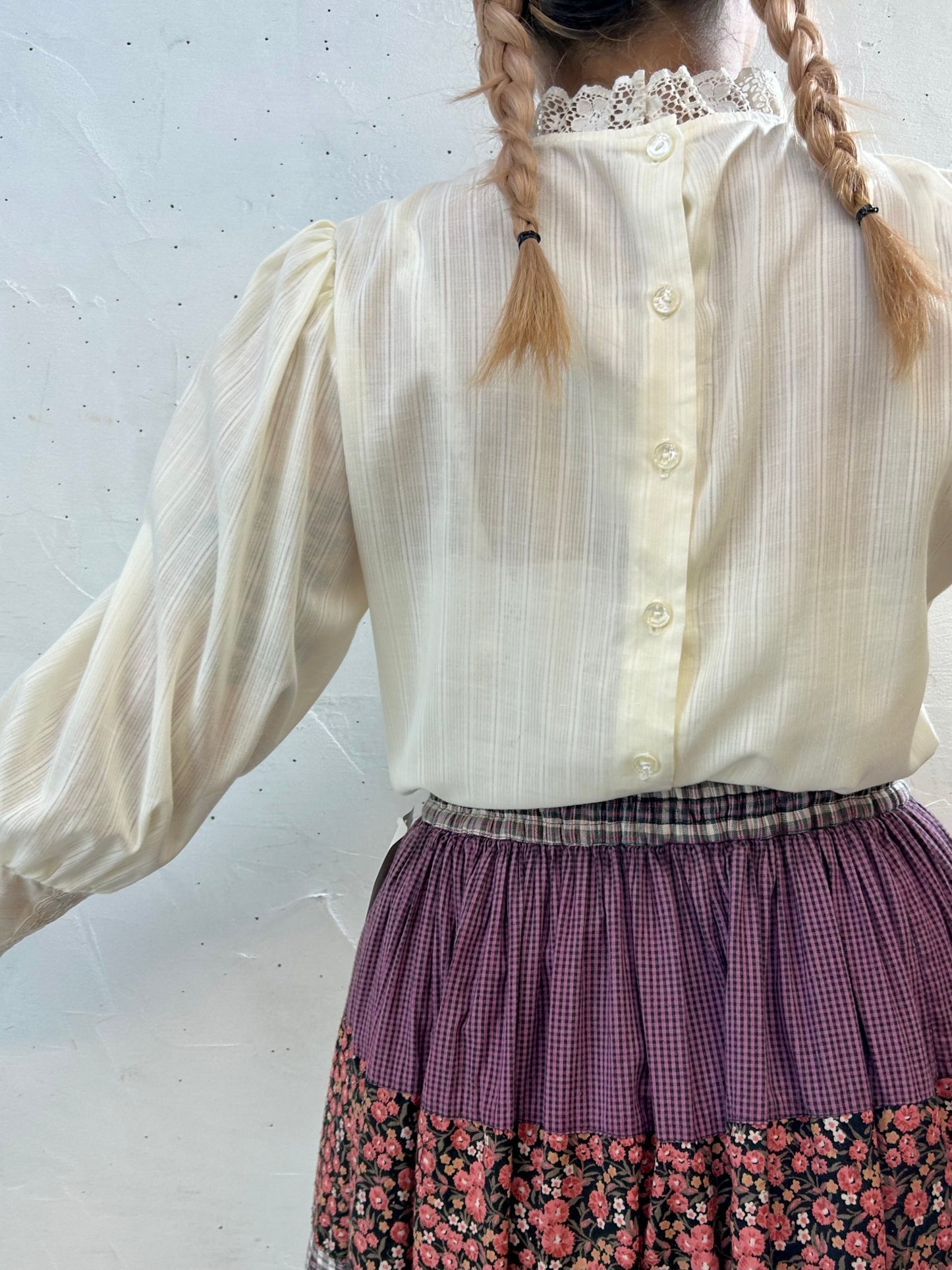 '70s Vintage Blouse 〜Three Flaggs〜[G27941]