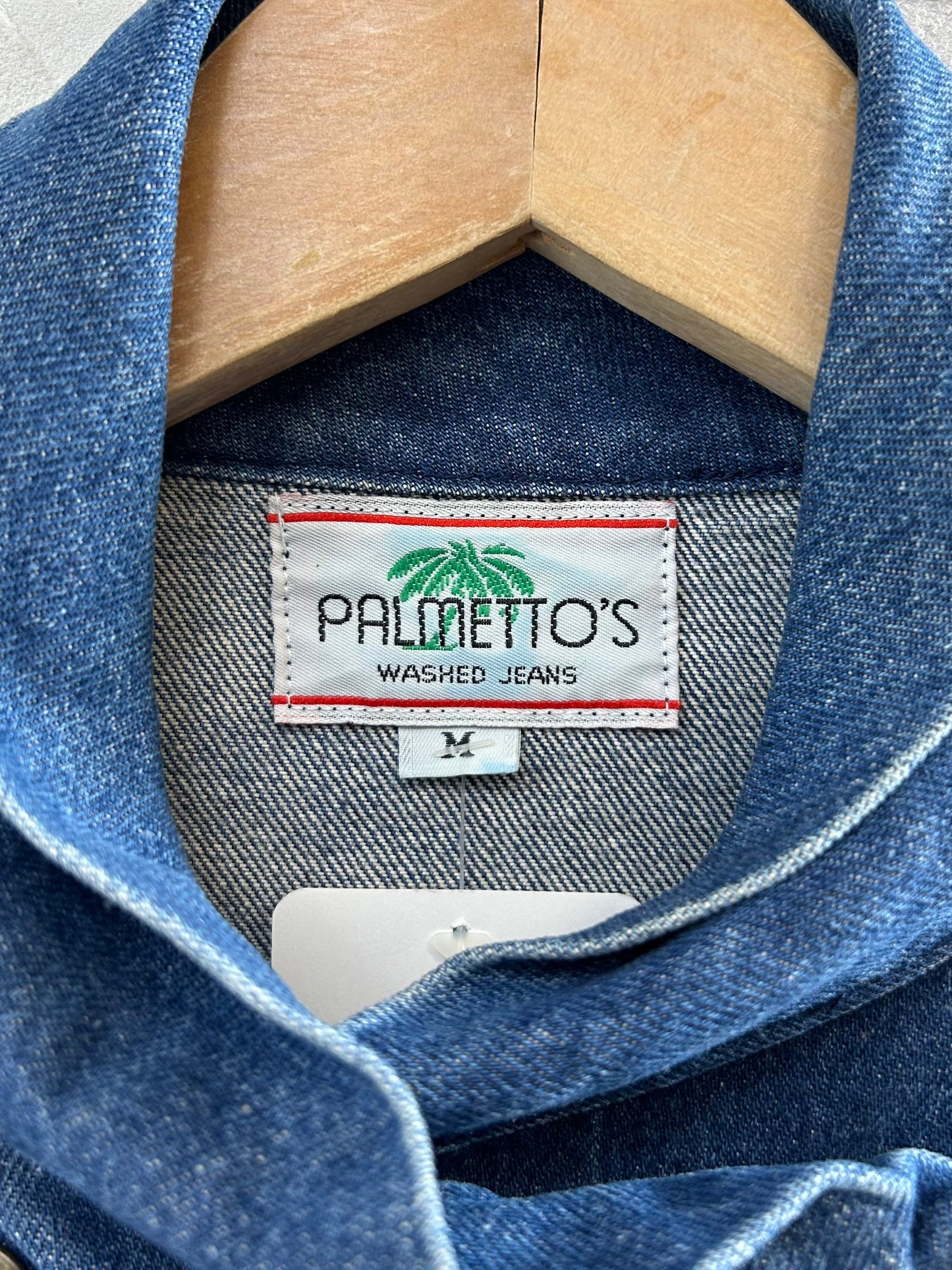 ’80s Vintage Denim Jacket 〜PALMETTO’S〜 [I28510]