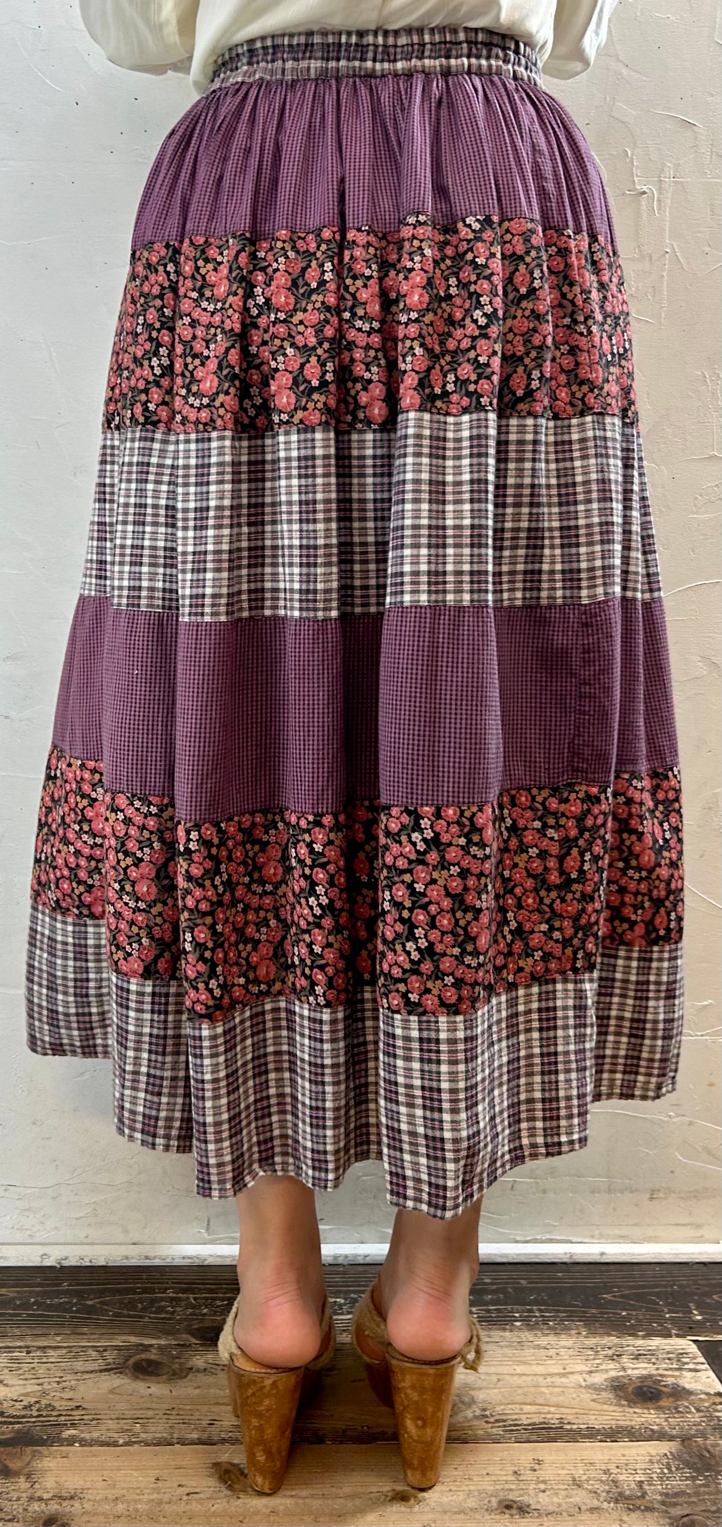 Vintage Tiered Skirt [G27938]