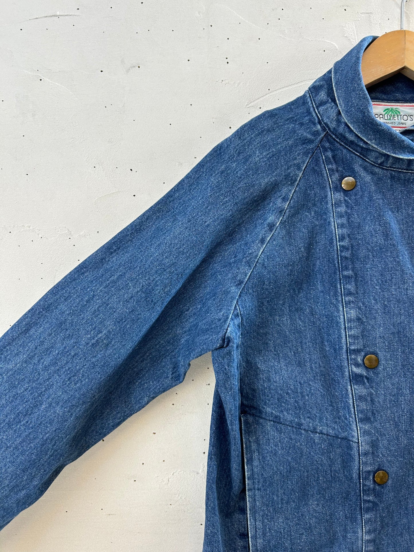 ’80s Vintage Denim Jacket 〜PALMETTO’S〜 [I28510]