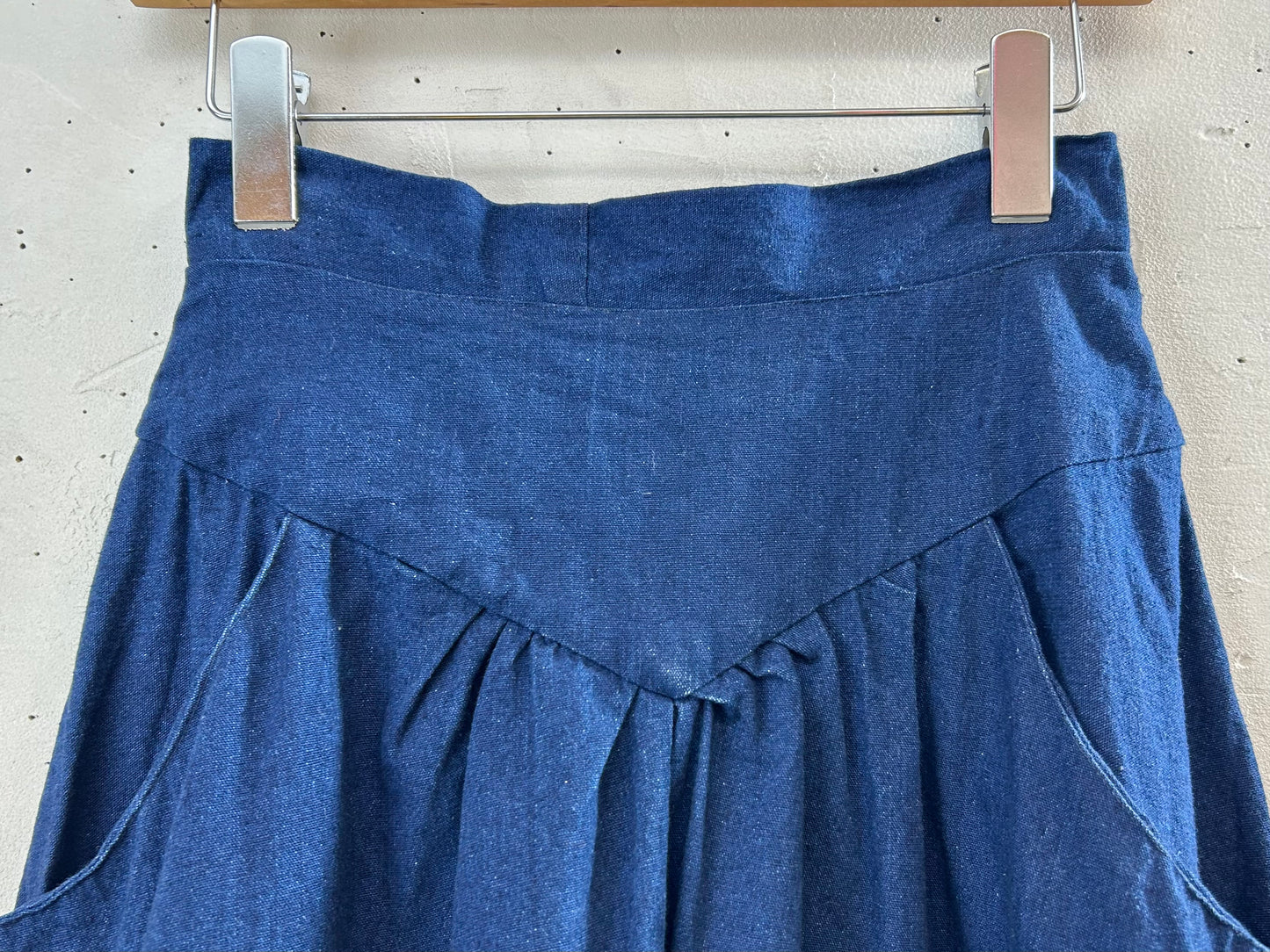 Vintage Denim Patch Skirt [D30045]