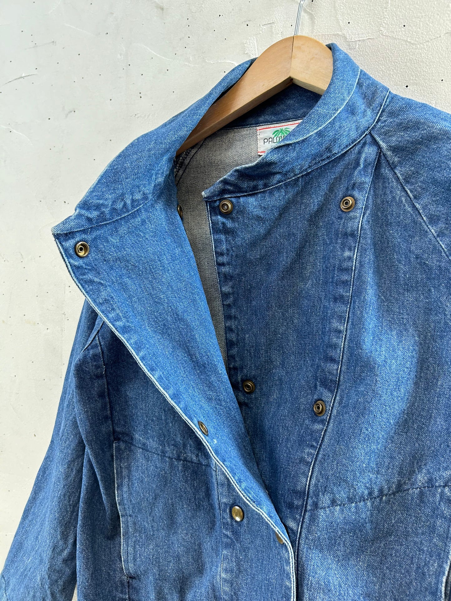 ’80s Vintage Denim Jacket 〜PALMETTO’S〜 [I28510]