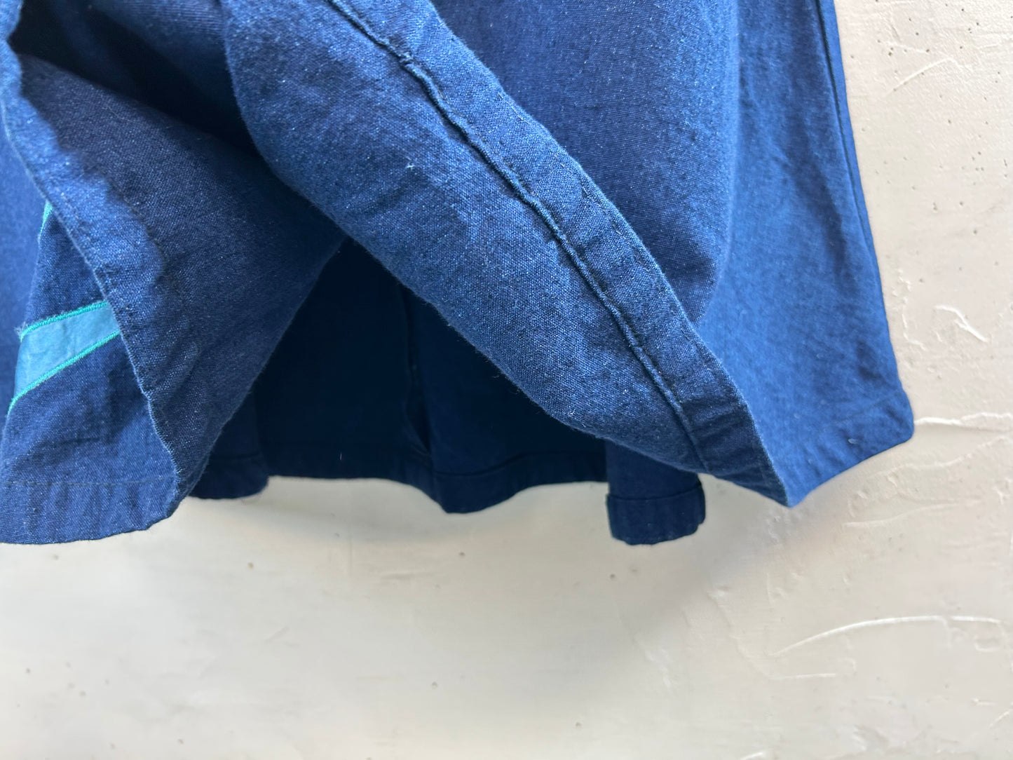 Vintage Denim Patch Skirt [D30045]