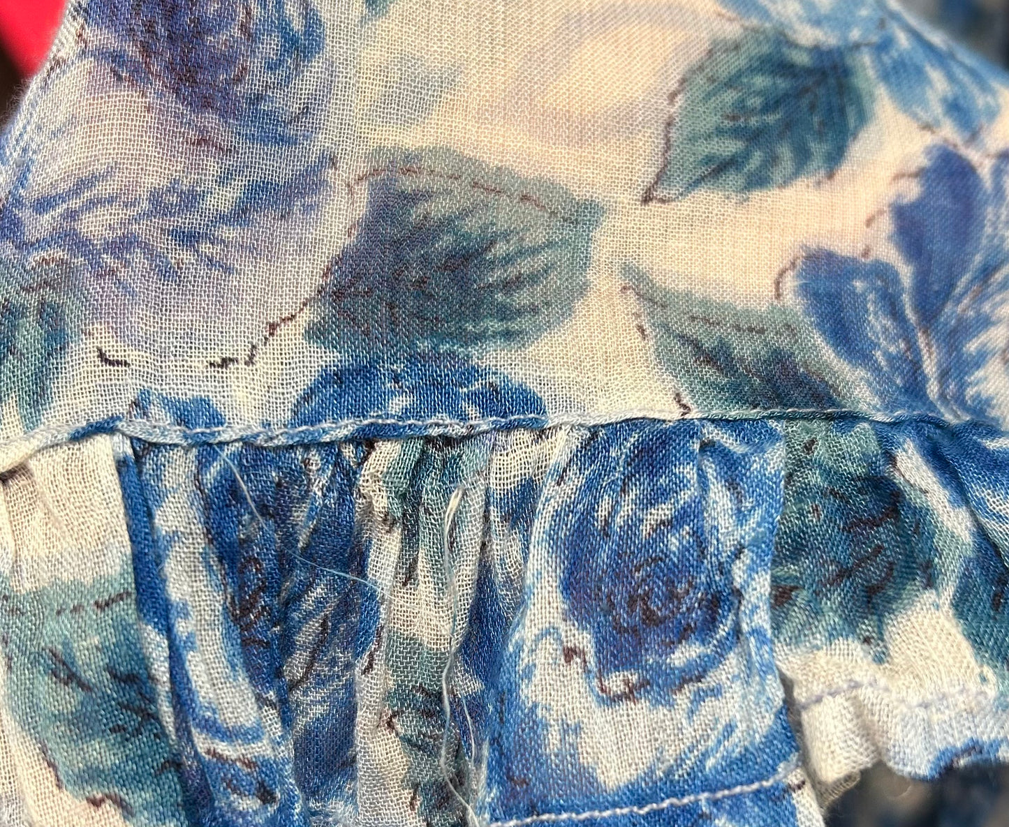 Vintage Indian Rayon Dress 〜BILA〜 [D26769]