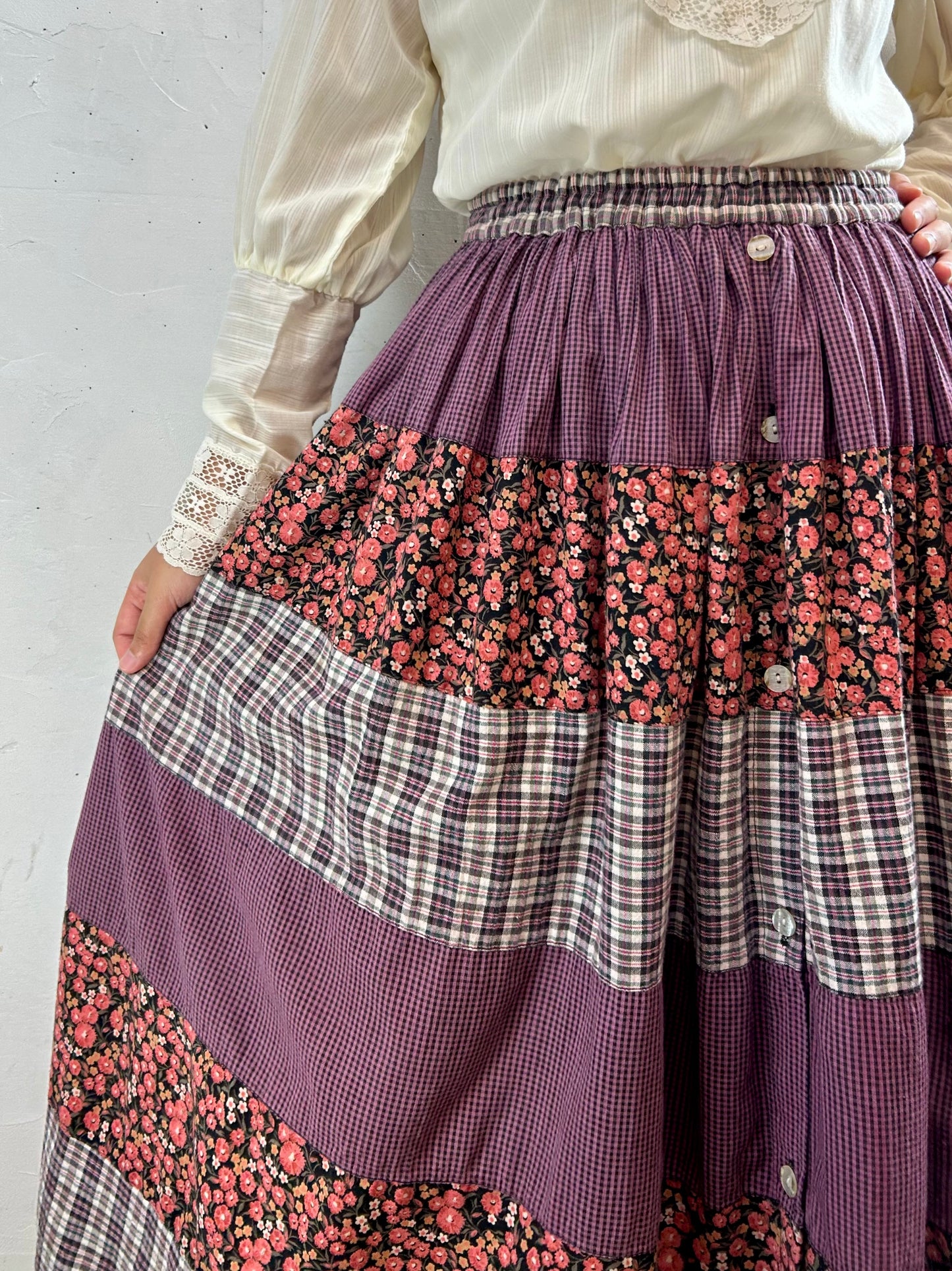 Vintage Tiered Skirt [G27938]