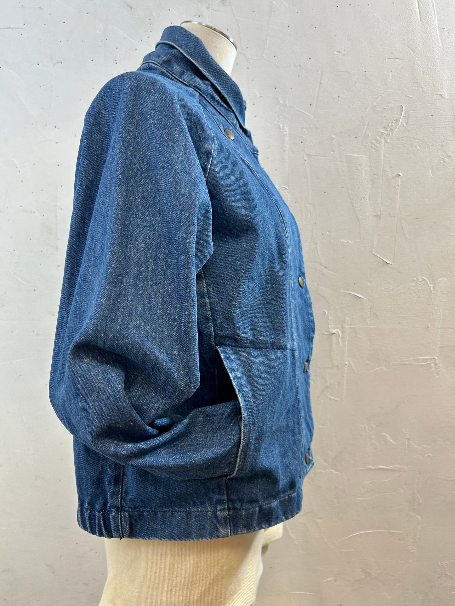 ’80s Vintage Denim Jacket 〜PALMETTO’S〜 [I28510]