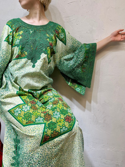 Vintage Batik Dress [E27041]