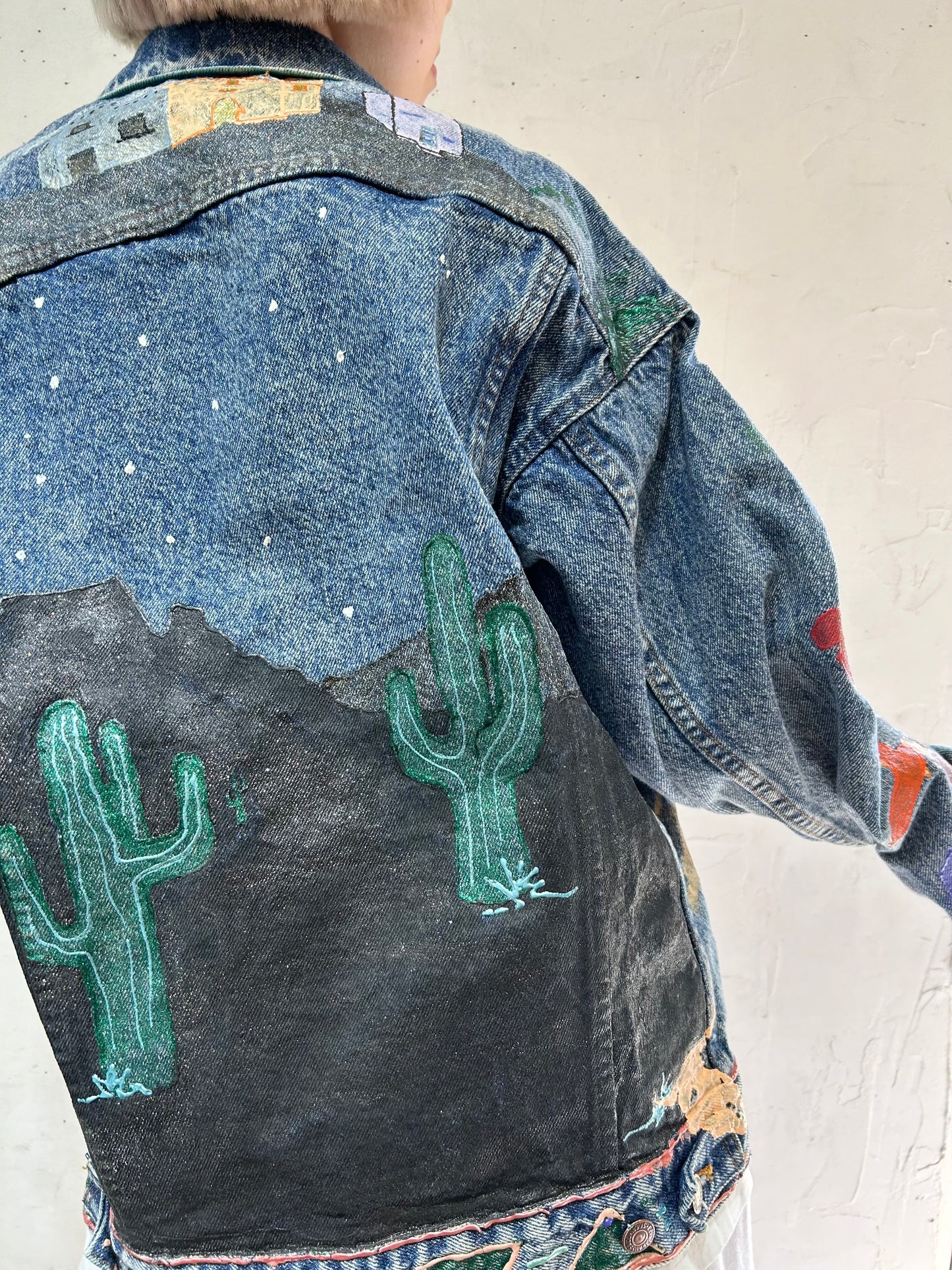 Vintage Hand Paint Denim Jacket 〜Levi's〜 [D26779]