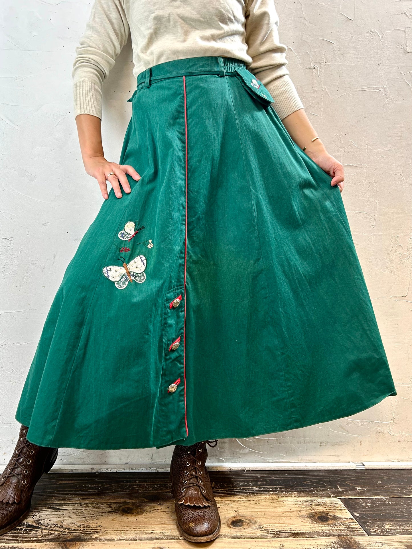 Vintage Tyrol Skirt [H28304]