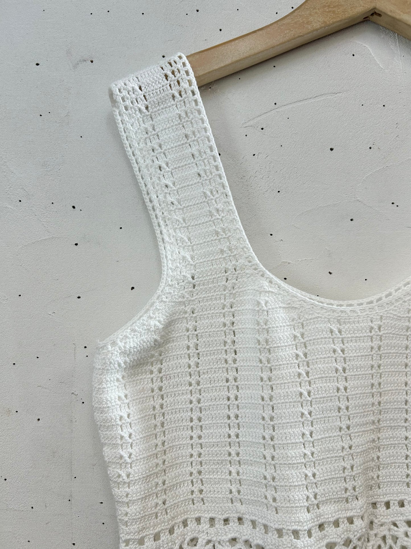 Vintage Crochet Knit Bustier [H28094]