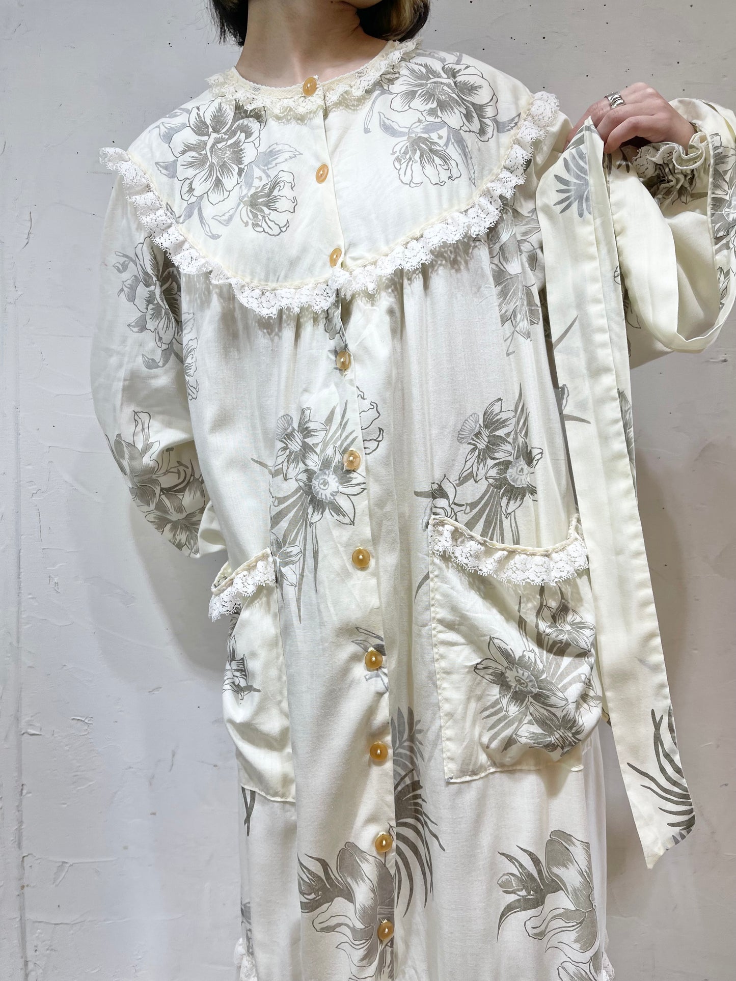 Vintage Flower Dress [B26169]