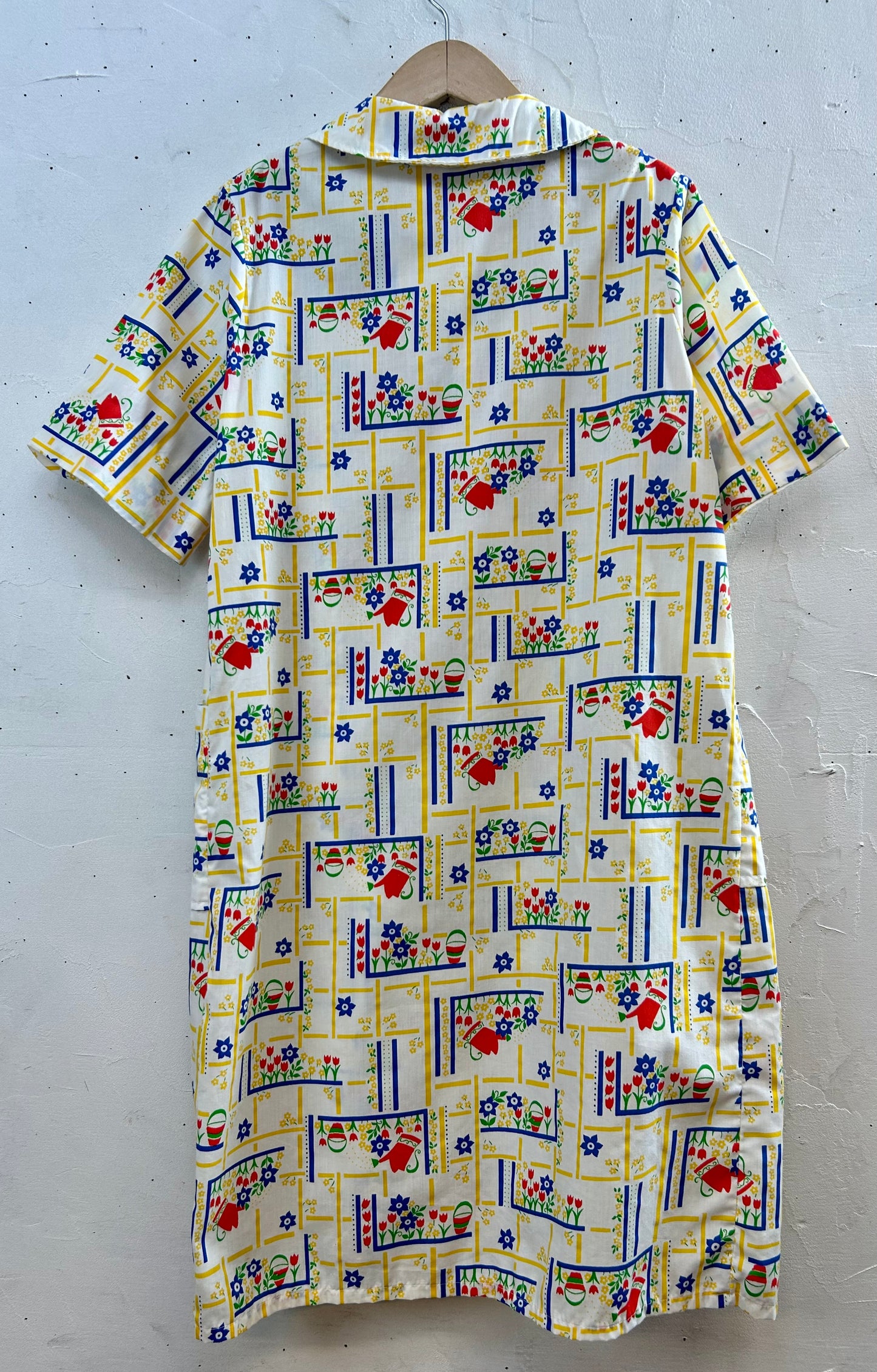 '70s Vintage Flower Dress [H28095]