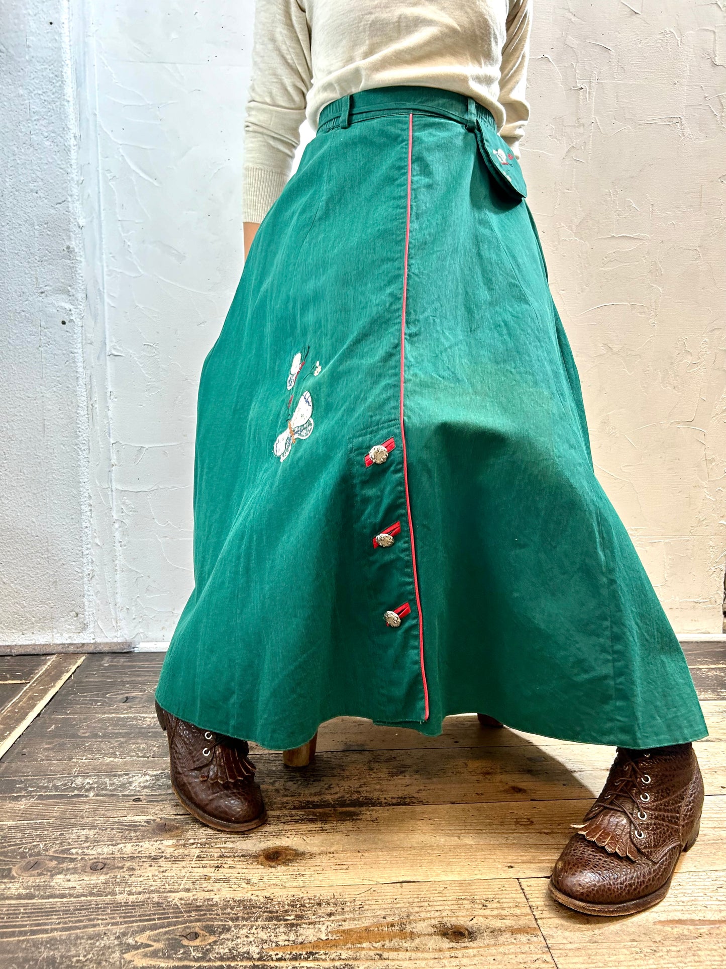 Vintage Tyrol Skirt [H28304]