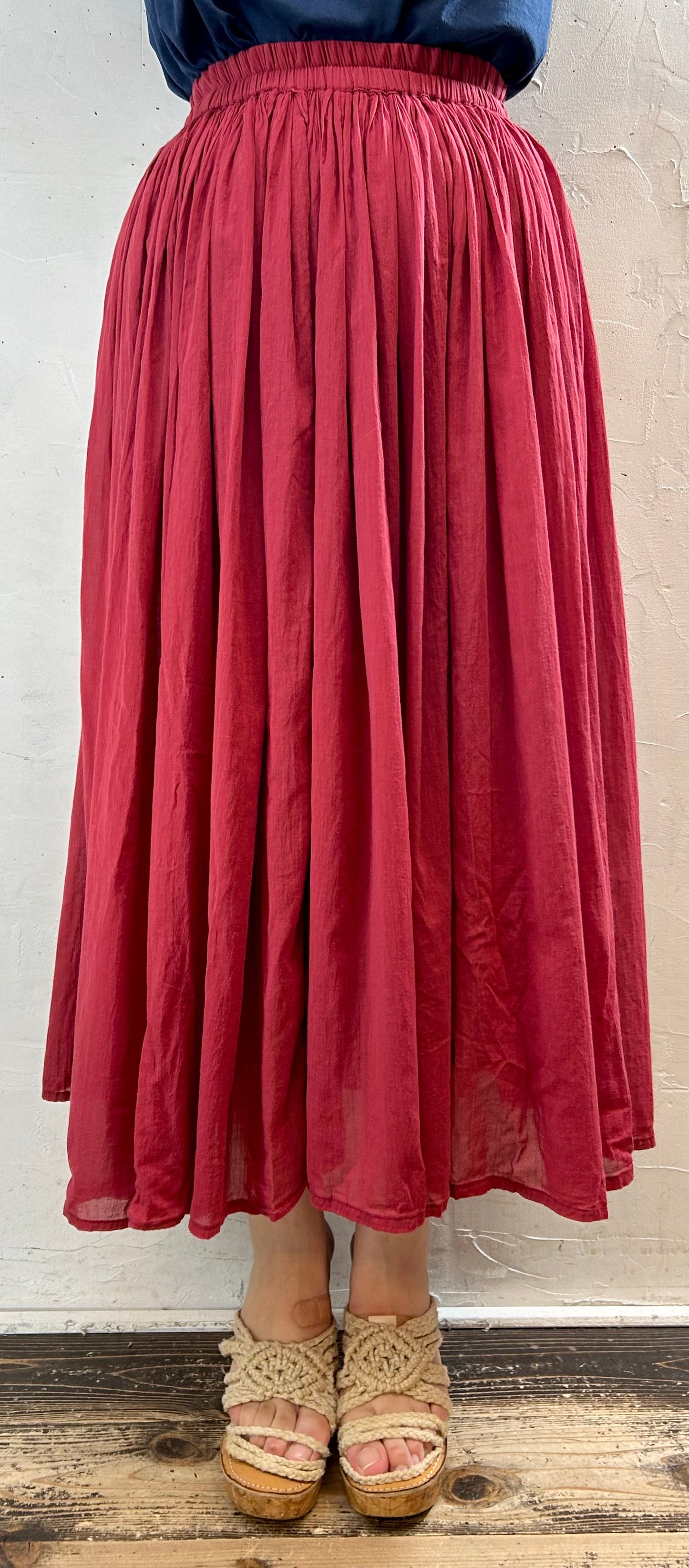 Vintage Cotton Skirt [G27937]