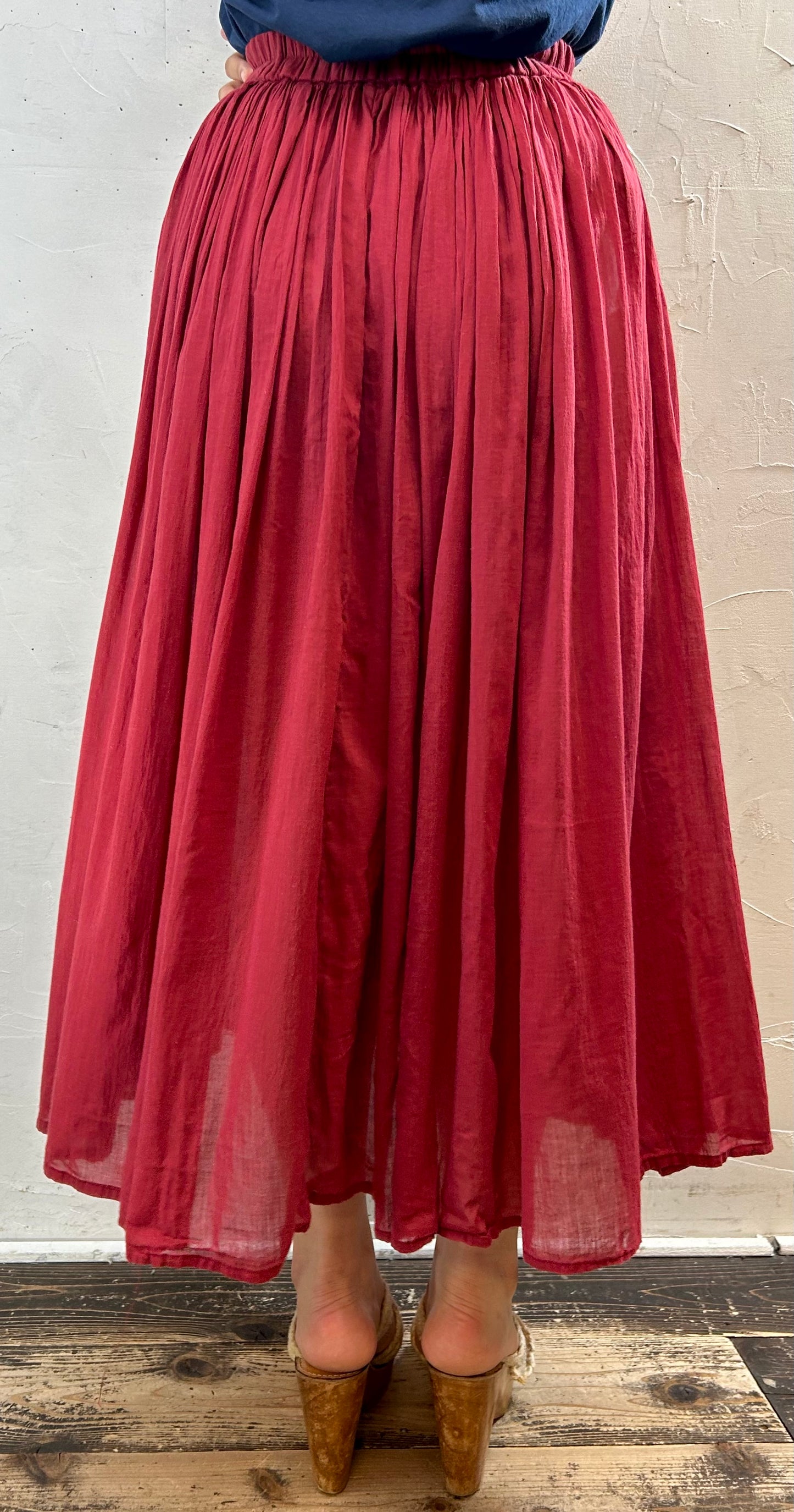 Vintage Cotton Skirt [G27937]