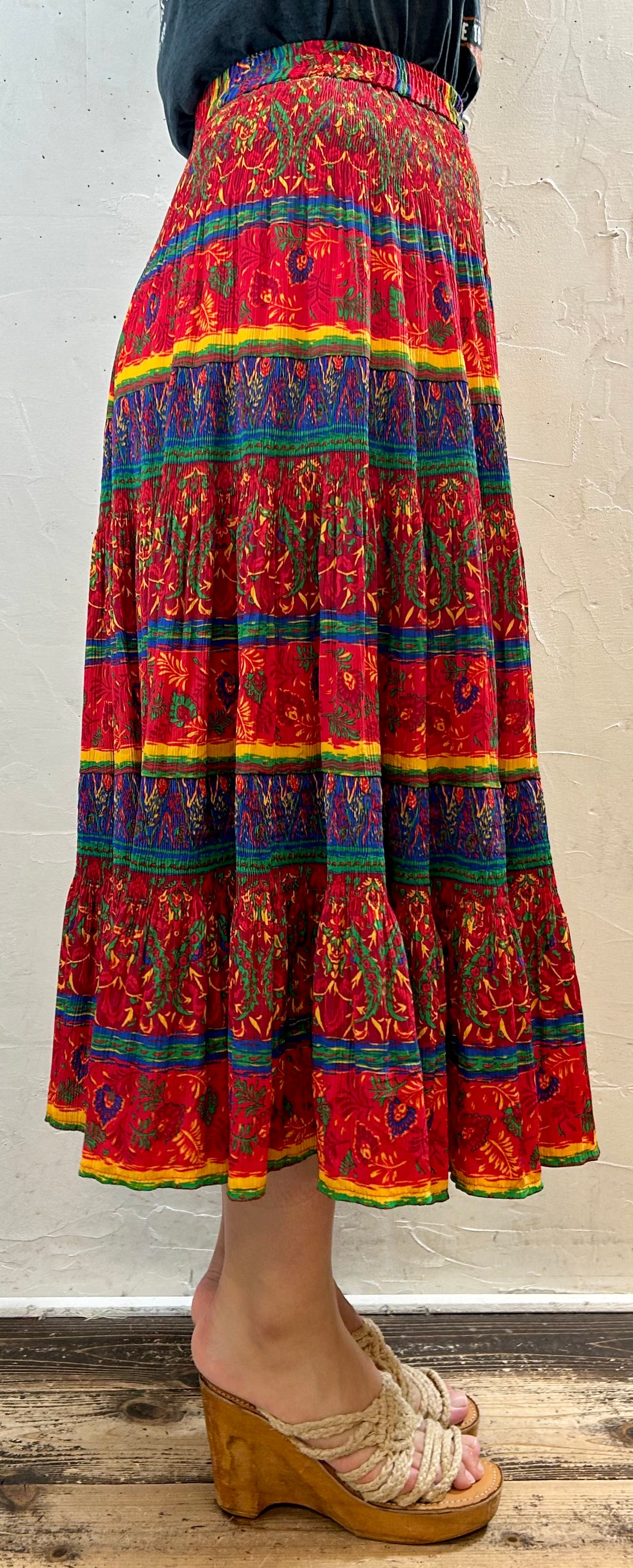 Vintage Pleats Skirt [F27798]