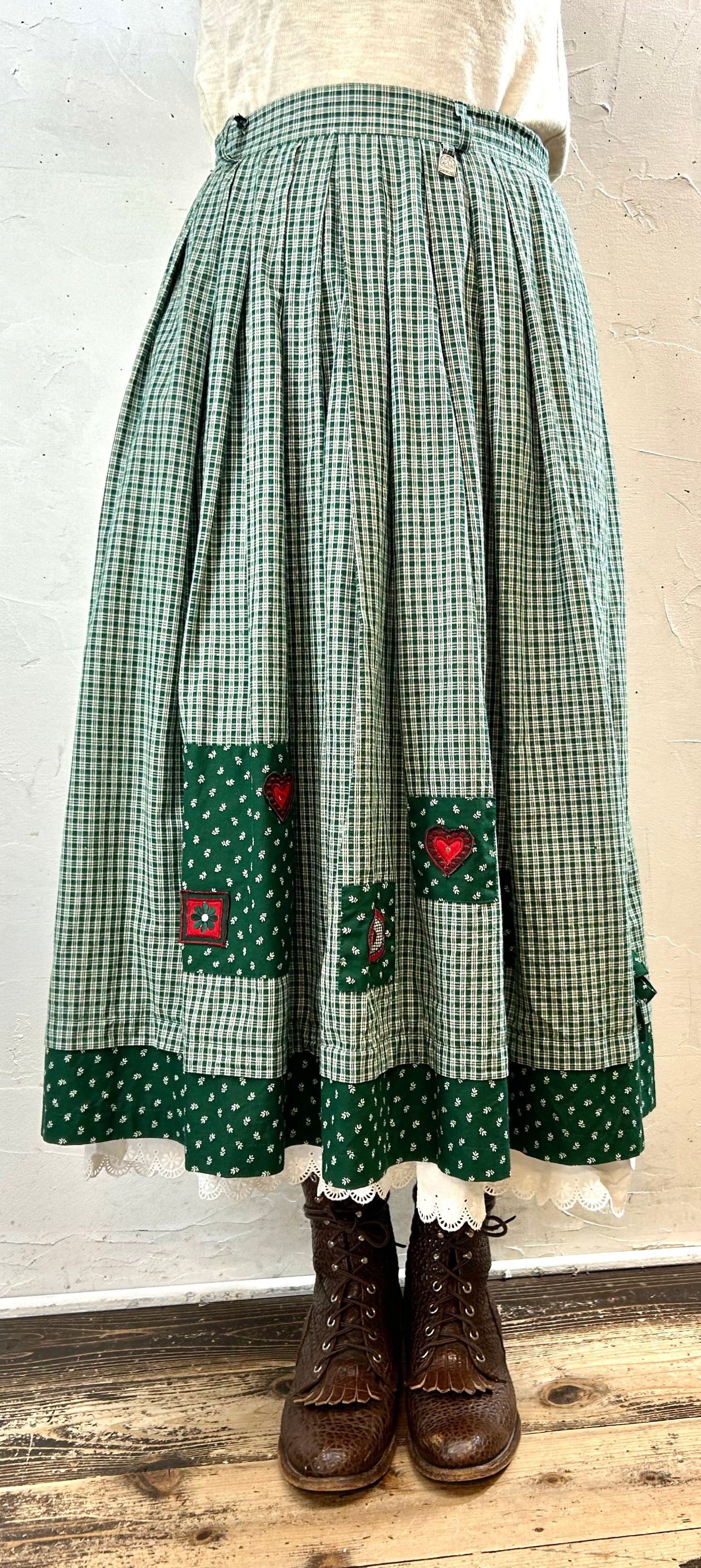 Vintage Tyrol Skirt MADE IN GERMANY [H28303]