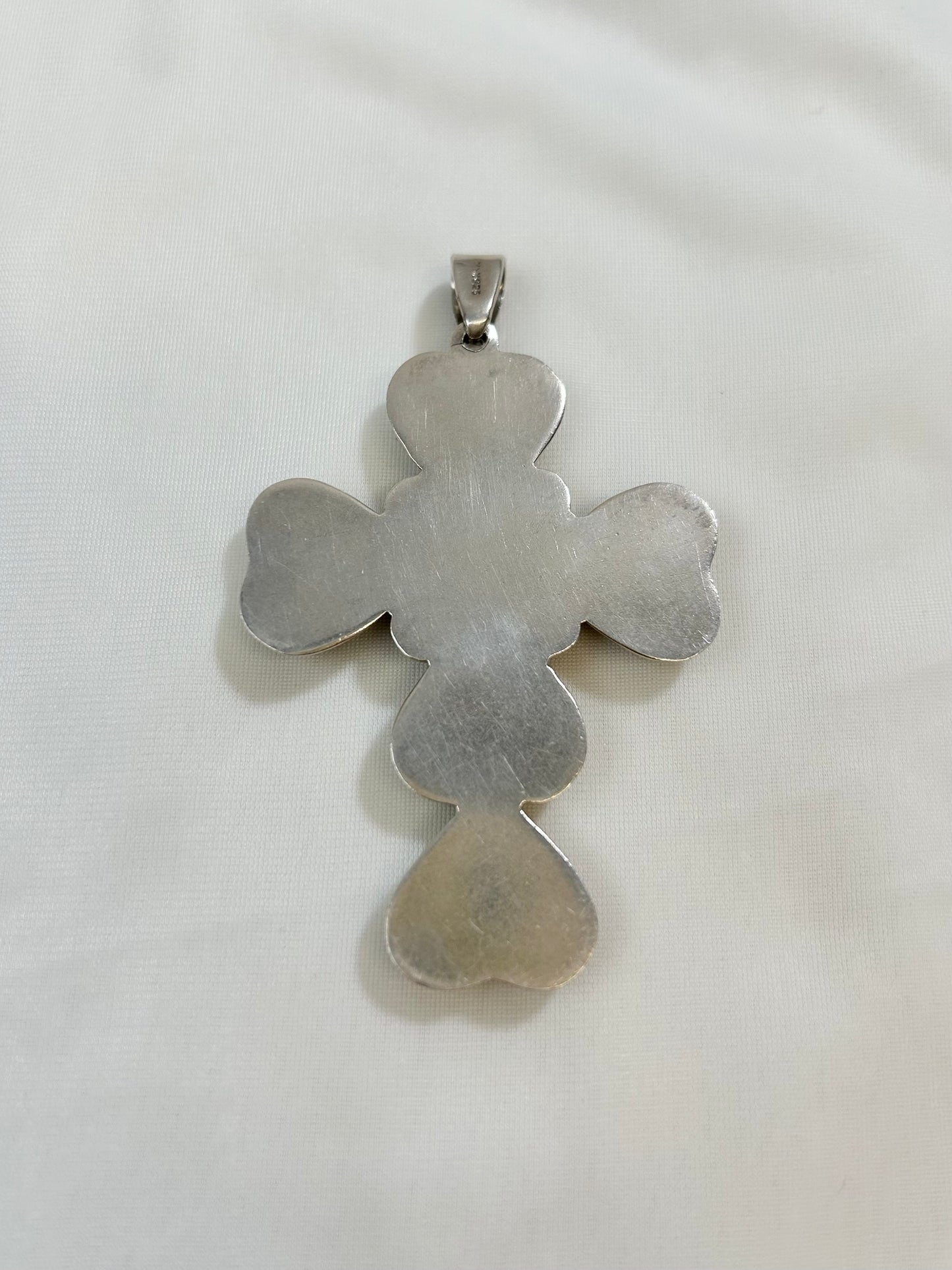 Vintage 925Silver Pendant Top MADE IN MEXICO [G27982]