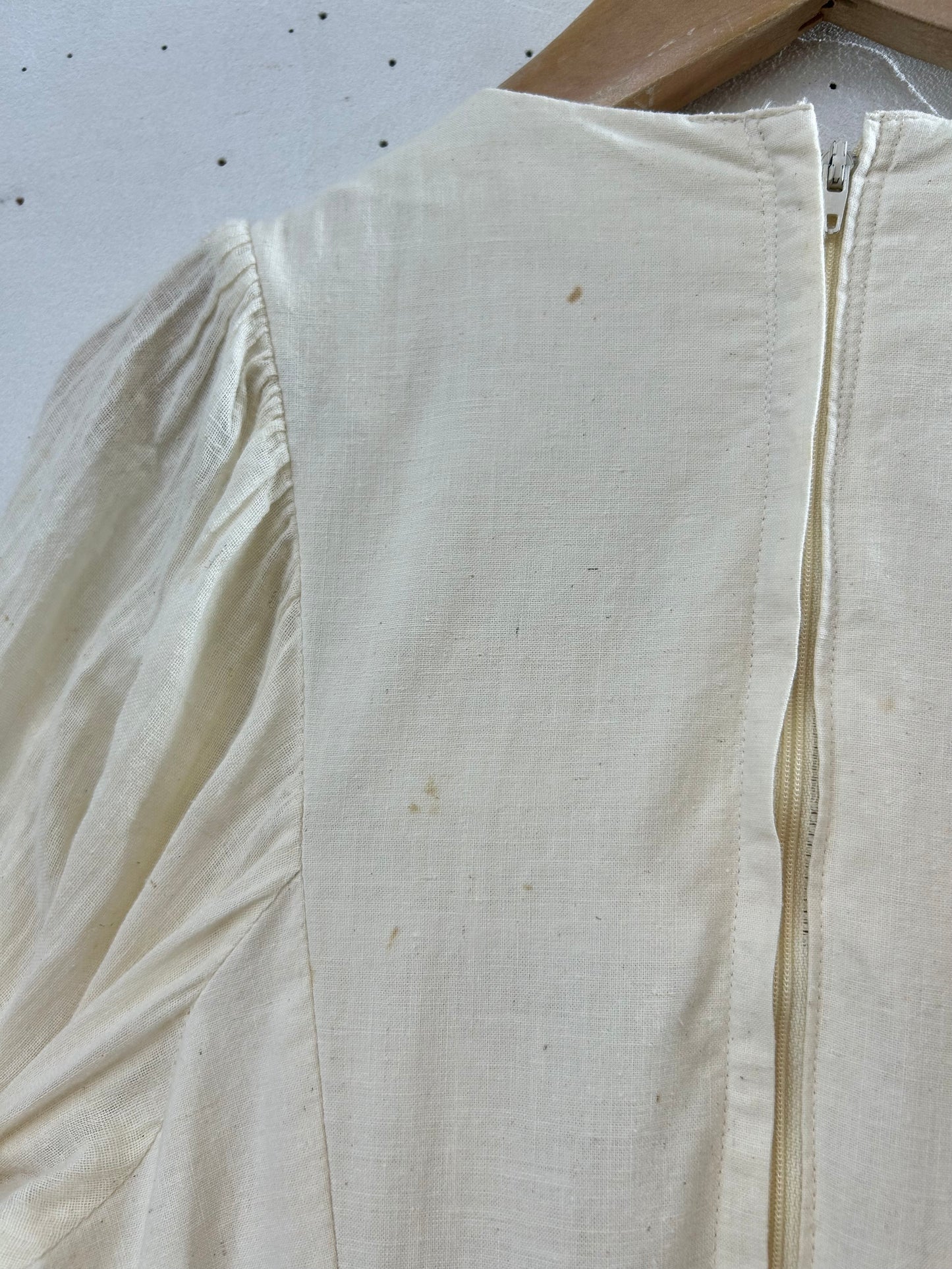 '70s Vintage Embroidery Dress [H28098]