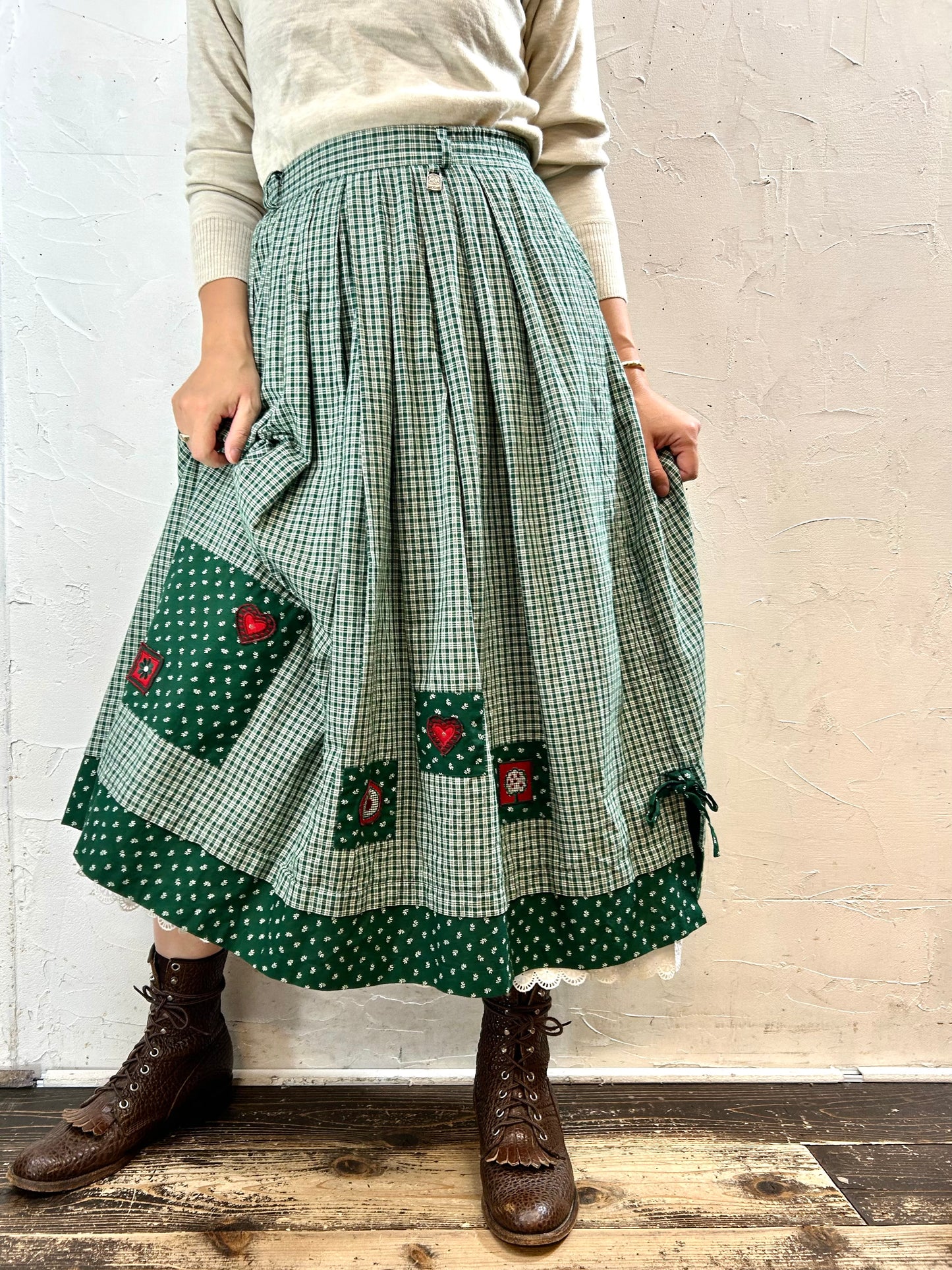 Vintage Tyrol Skirt MADE IN GERMANY [H28303]