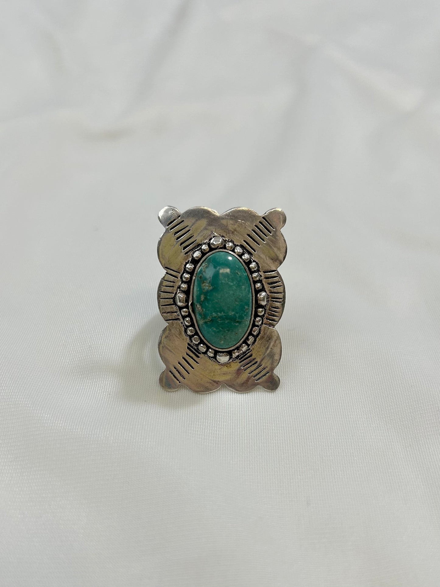 Vintage 925Silver Ring [G27981]