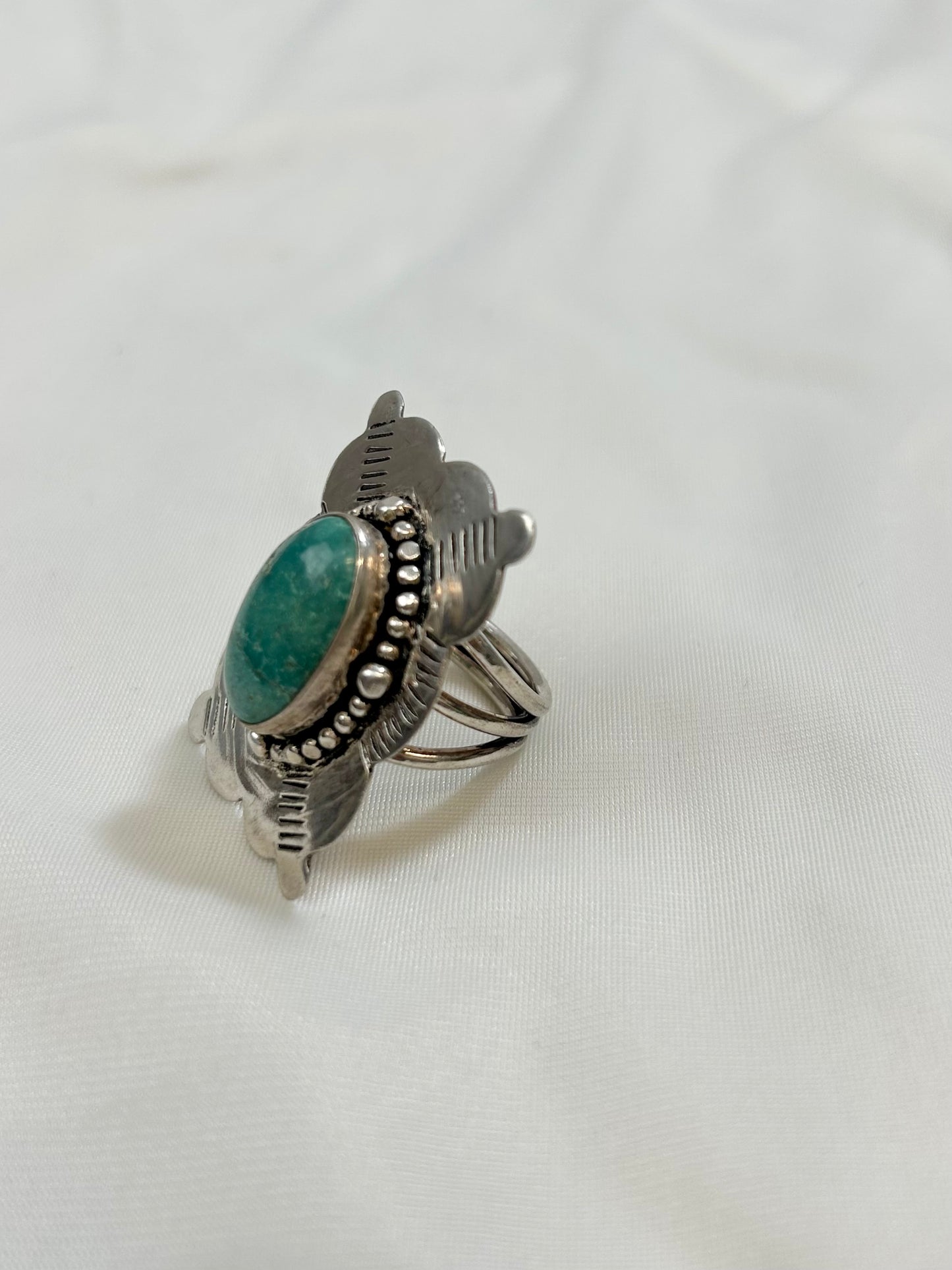 Vintage 925Silver Ring [G27981]