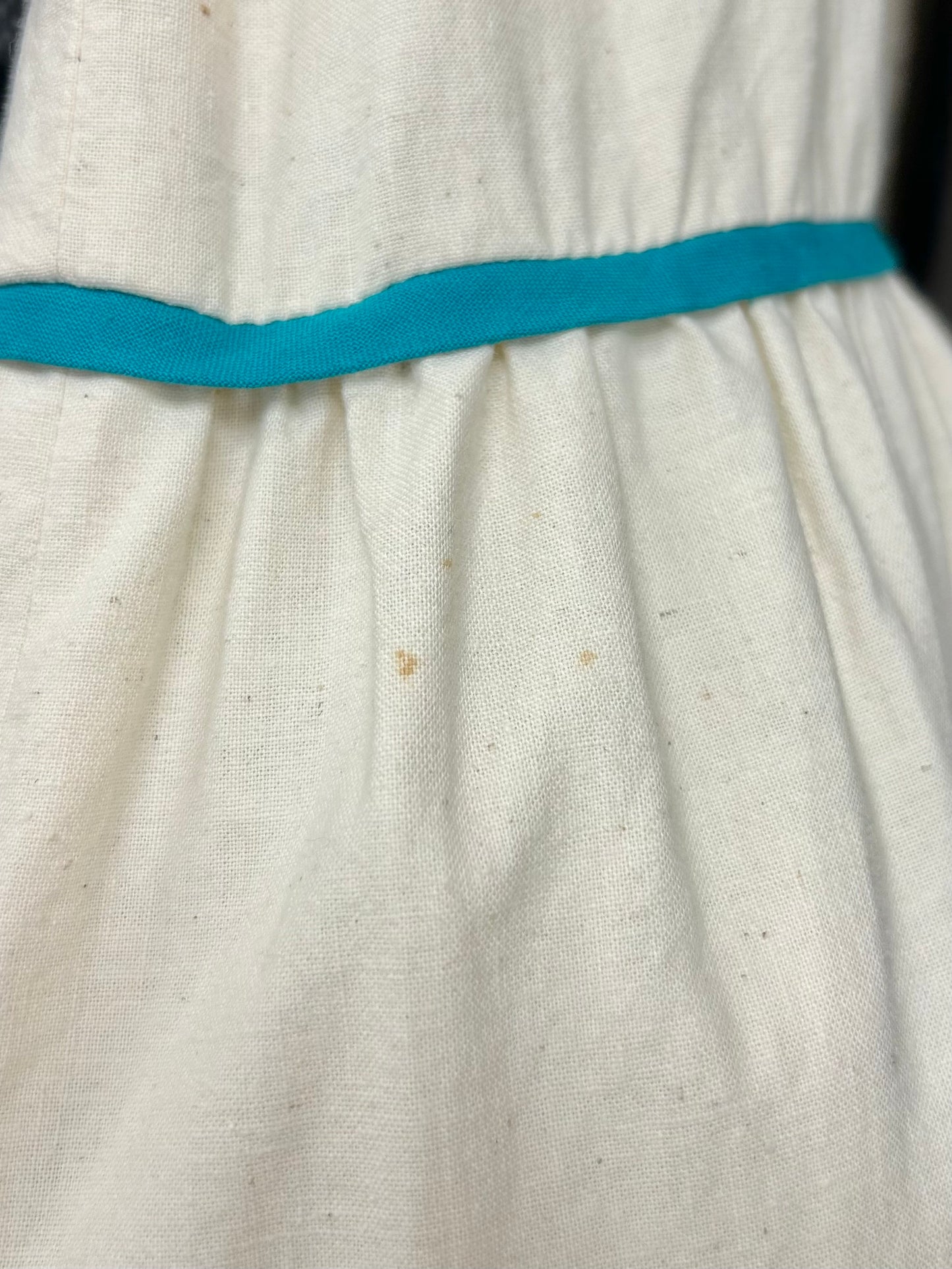 '70s Vintage Embroidery Dress [H28098]