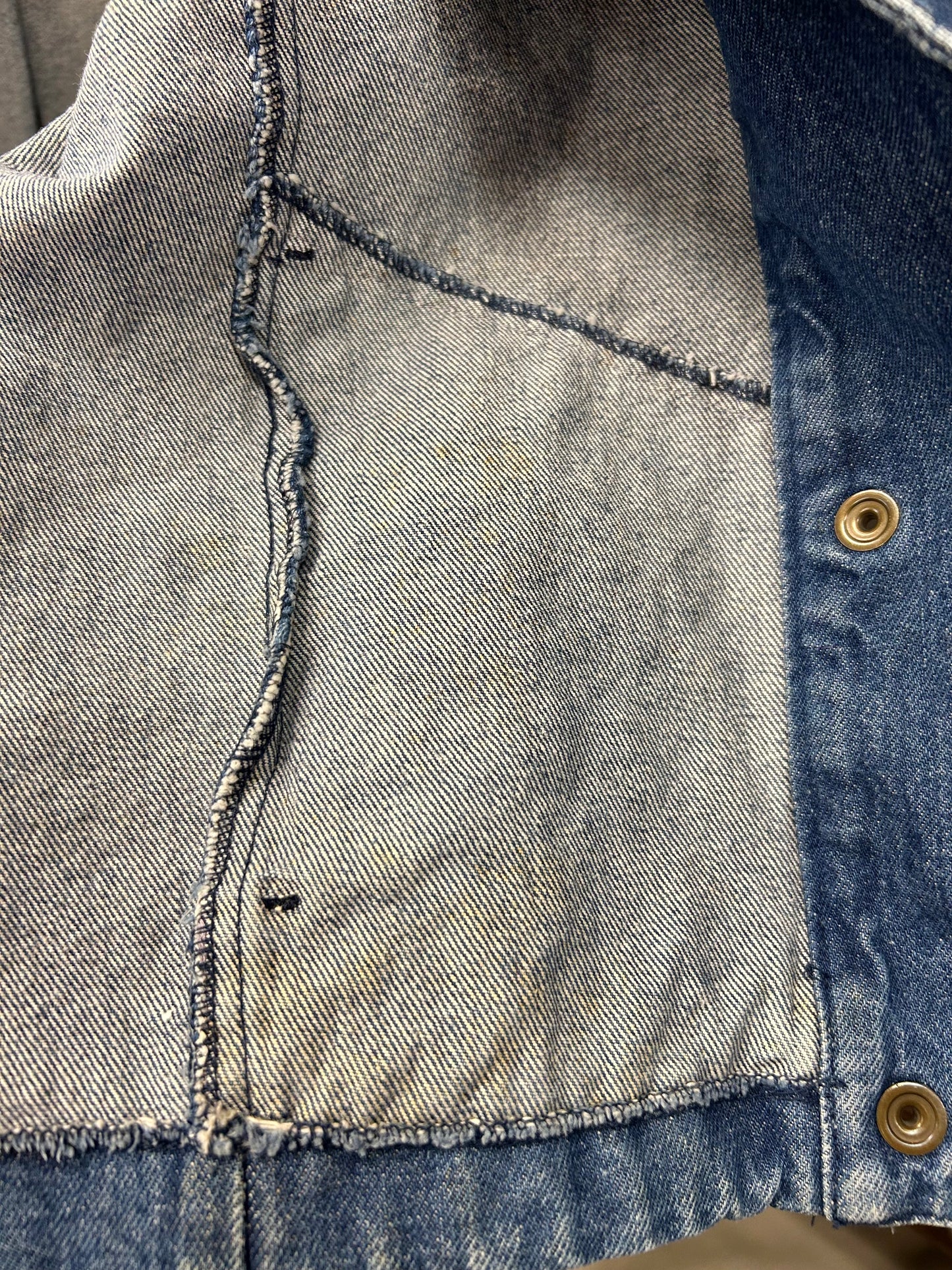 ’80s Vintage Denim Jacket 〜PALMETTO’S〜 [I28510]