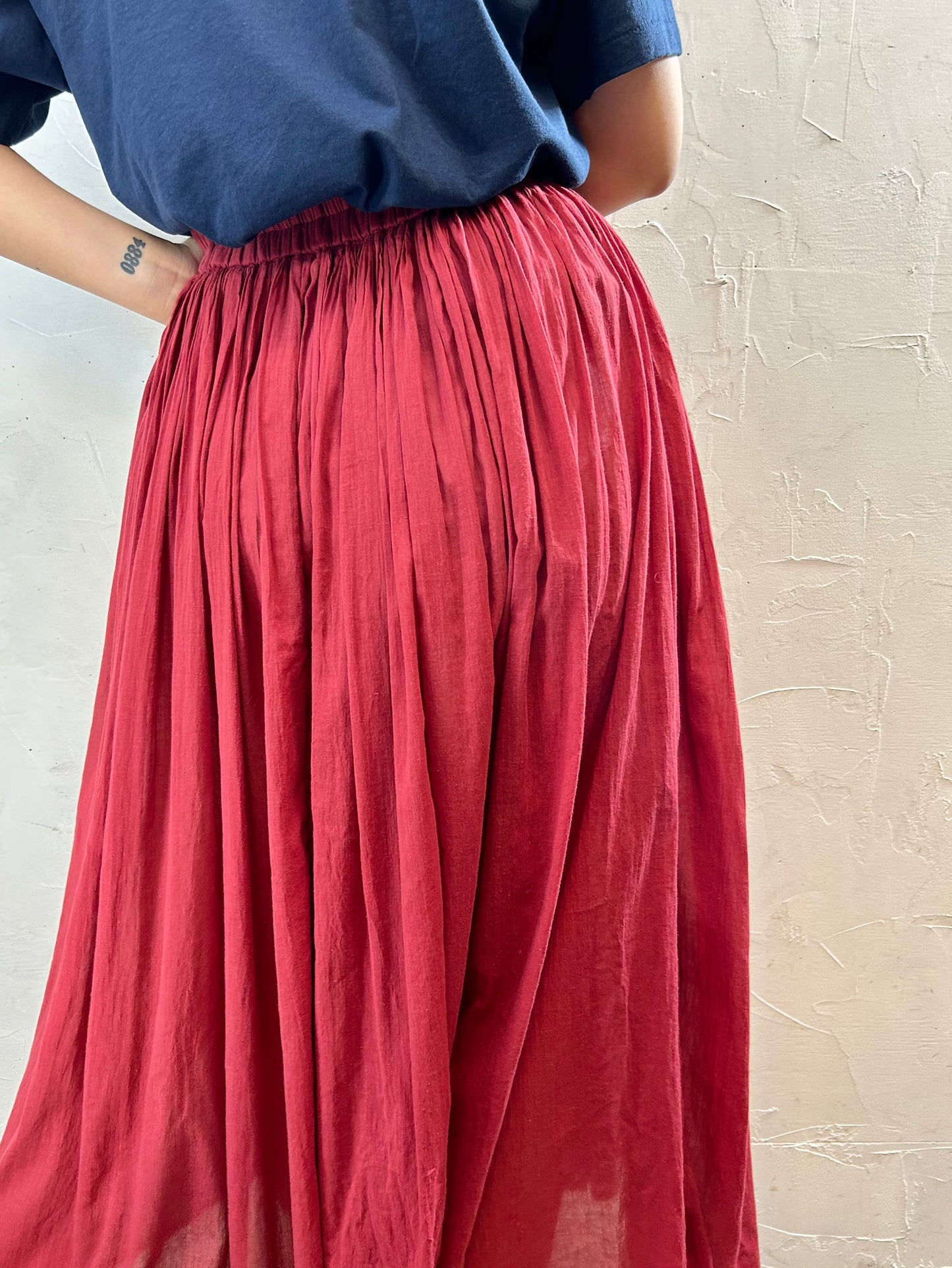 Vintage Cotton Skirt [G27937]