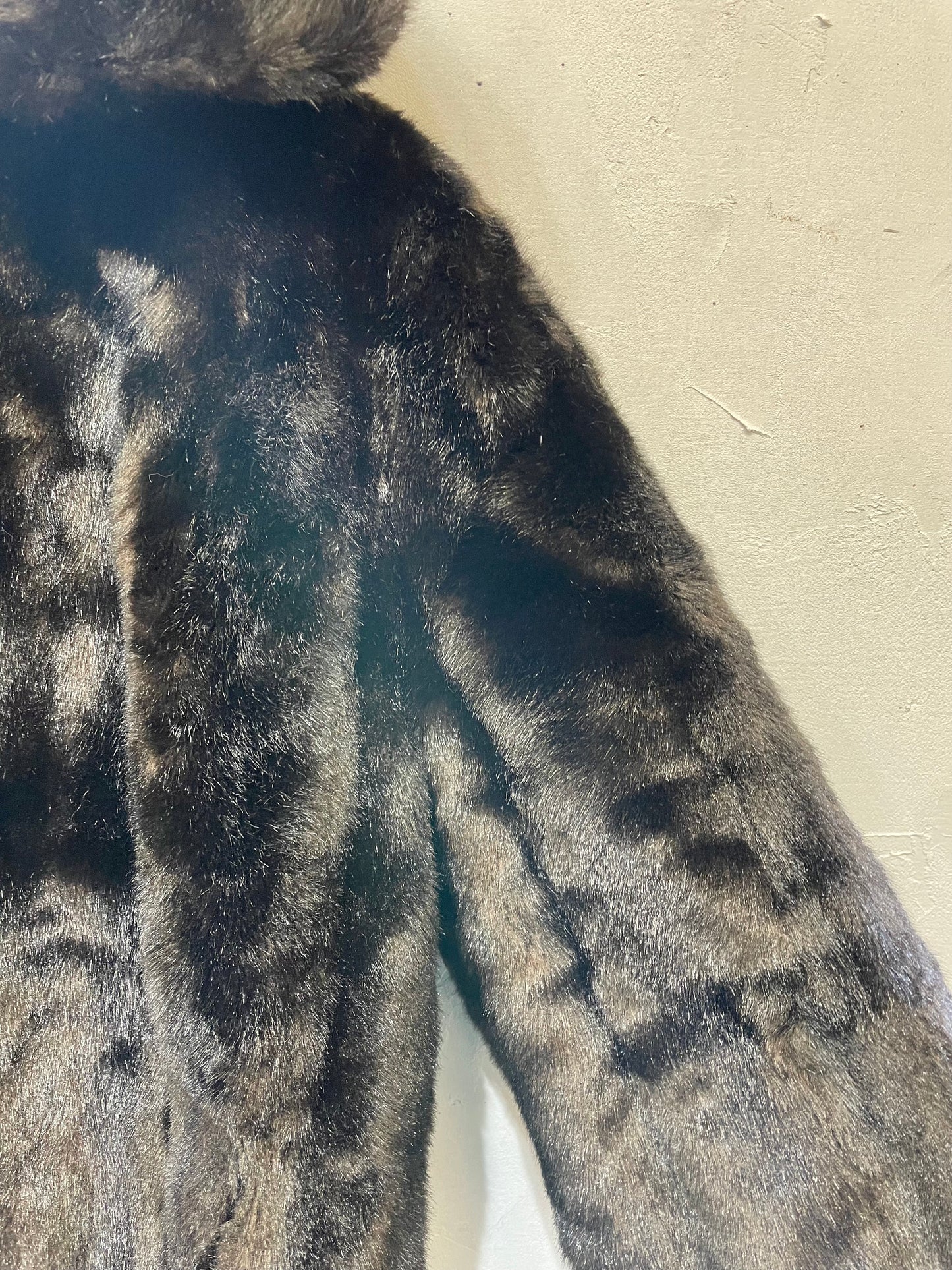 ‘50-’60sVintage Eco Fur Coat [L25721]