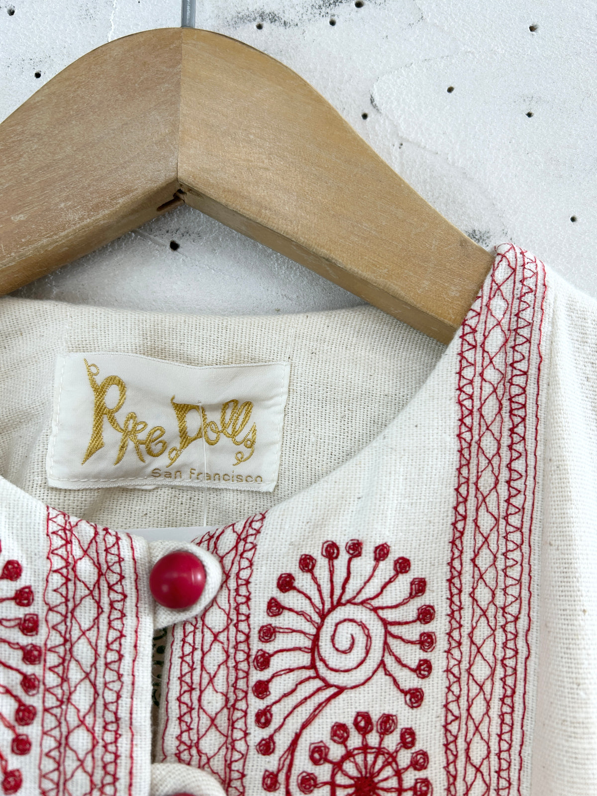 '70s Vintage Dress 〜Rae Dalls〜 [J34357]