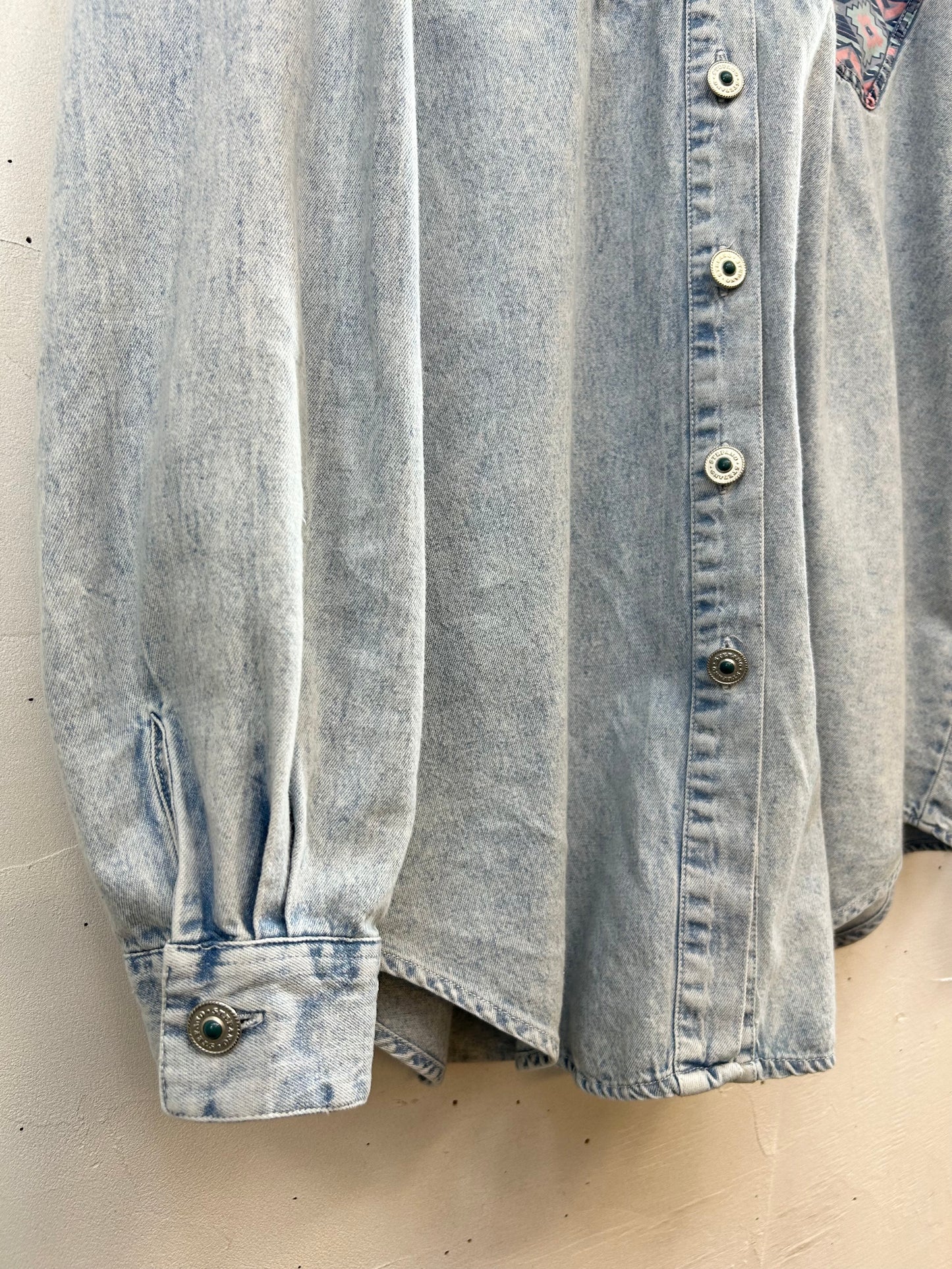 Vintage Denim Shirt MADE IN USA [F27636]