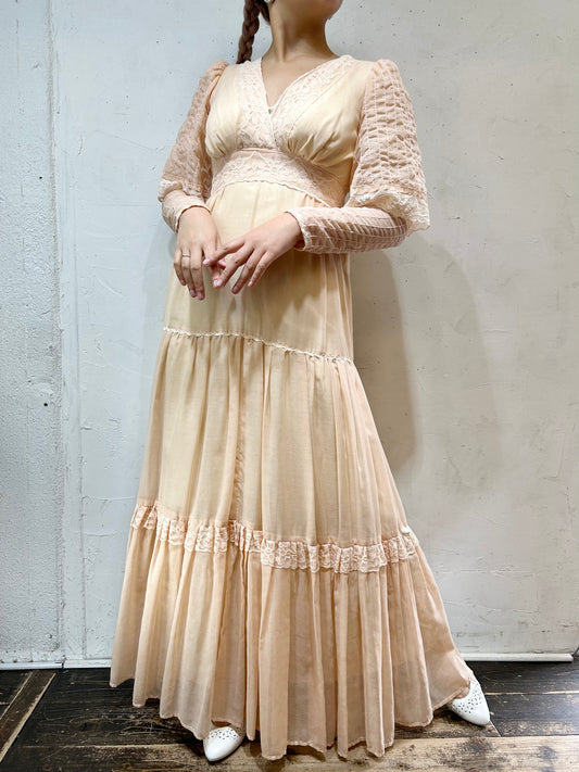 ’70s Vintage Dress〜GUNNE SAX〜[C26445]