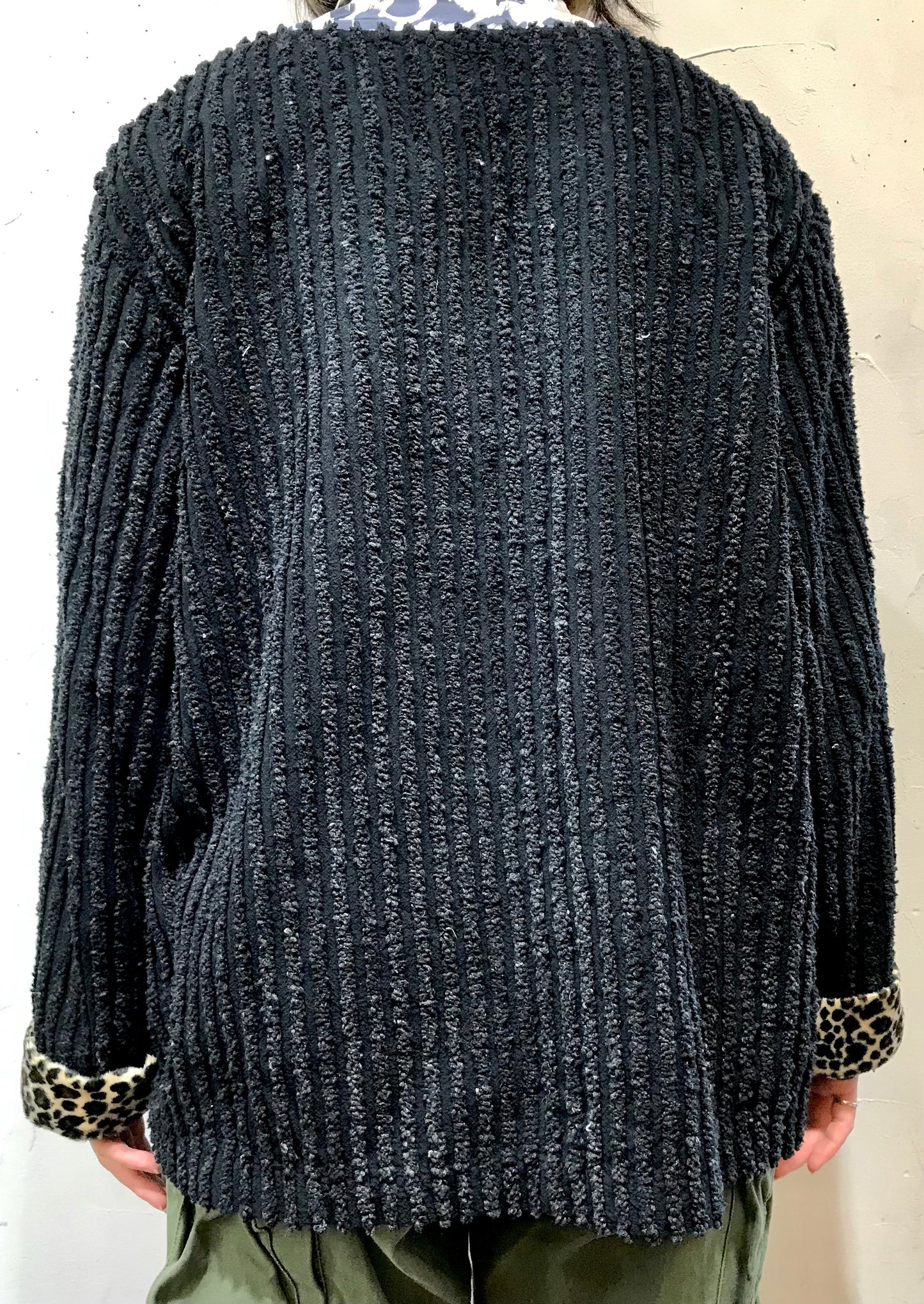 Vintage Chenille Weave Jacket MADE IN USA [K25679]