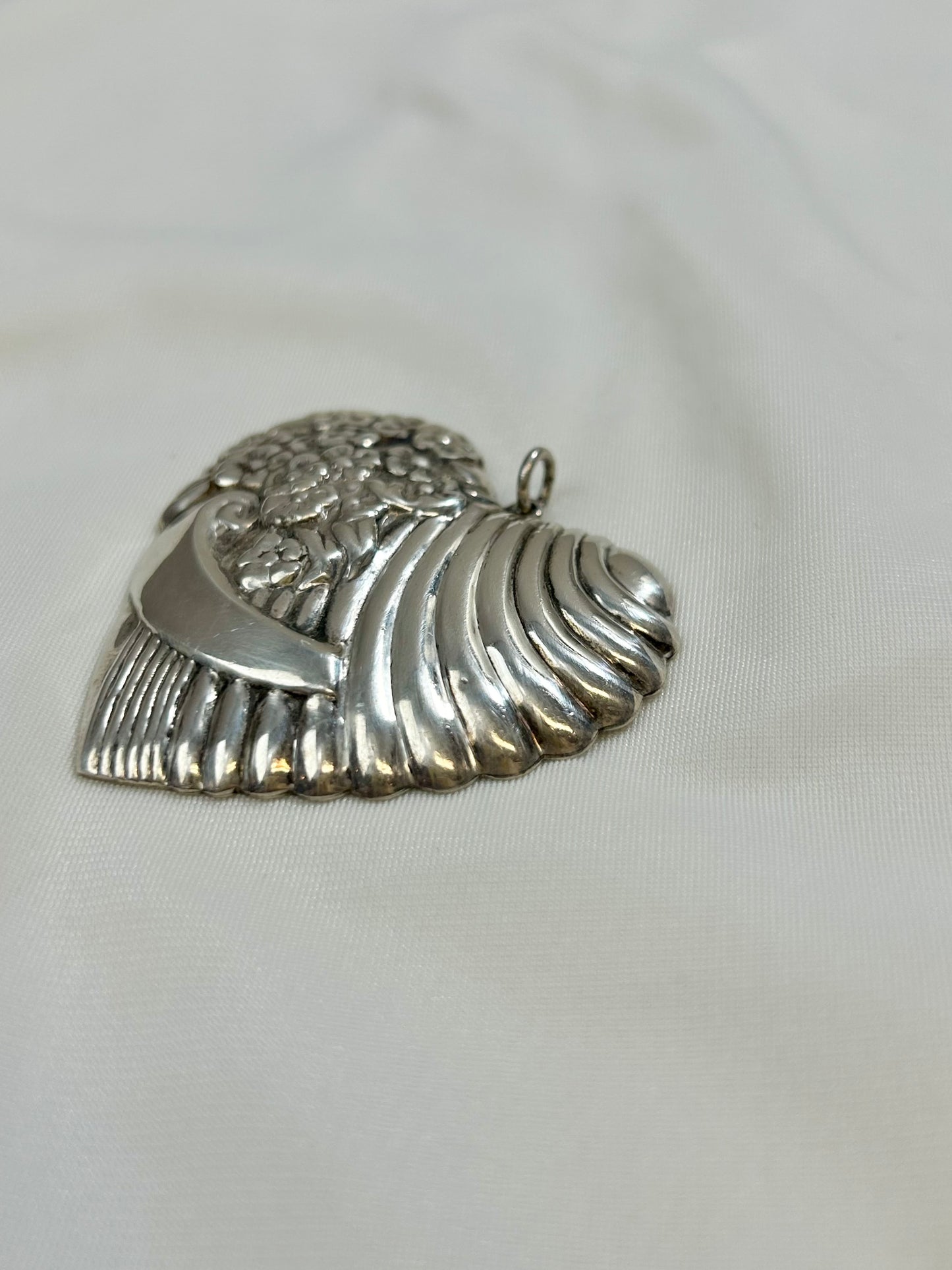 Vintage 925Silver Pendant Top [G27971]