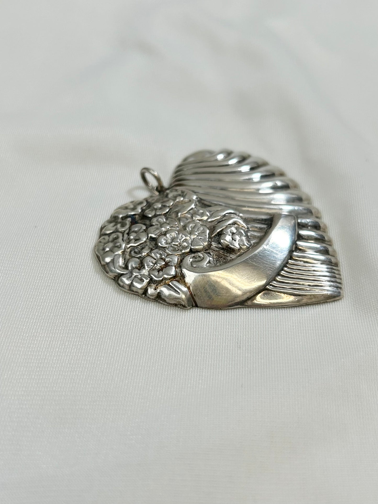 Vintage 925Silver Pendant Top [G27971]