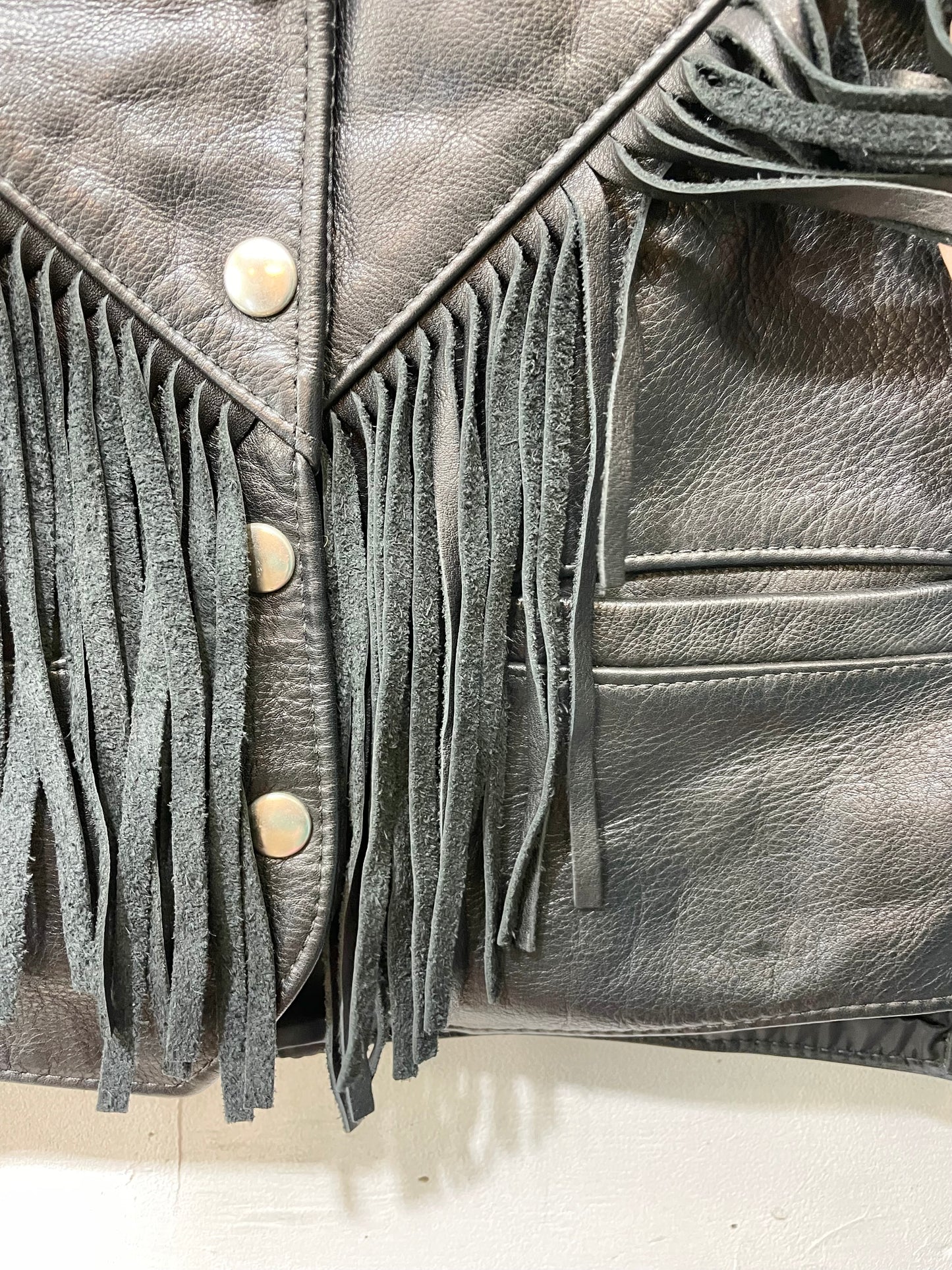 Vintage Leather Detachable Collar 〜Chasser〜 [L25724]