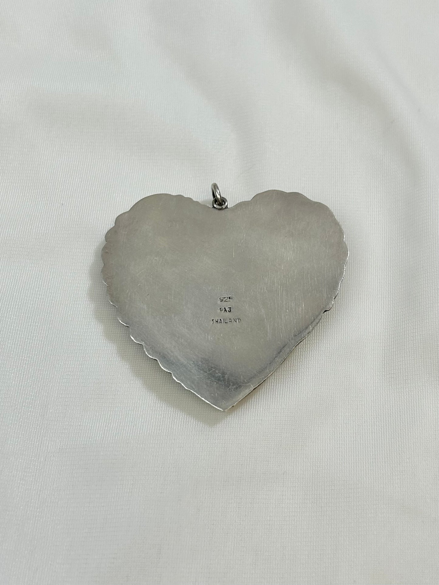 Vintage 925Silver Pendant Top [G27971]