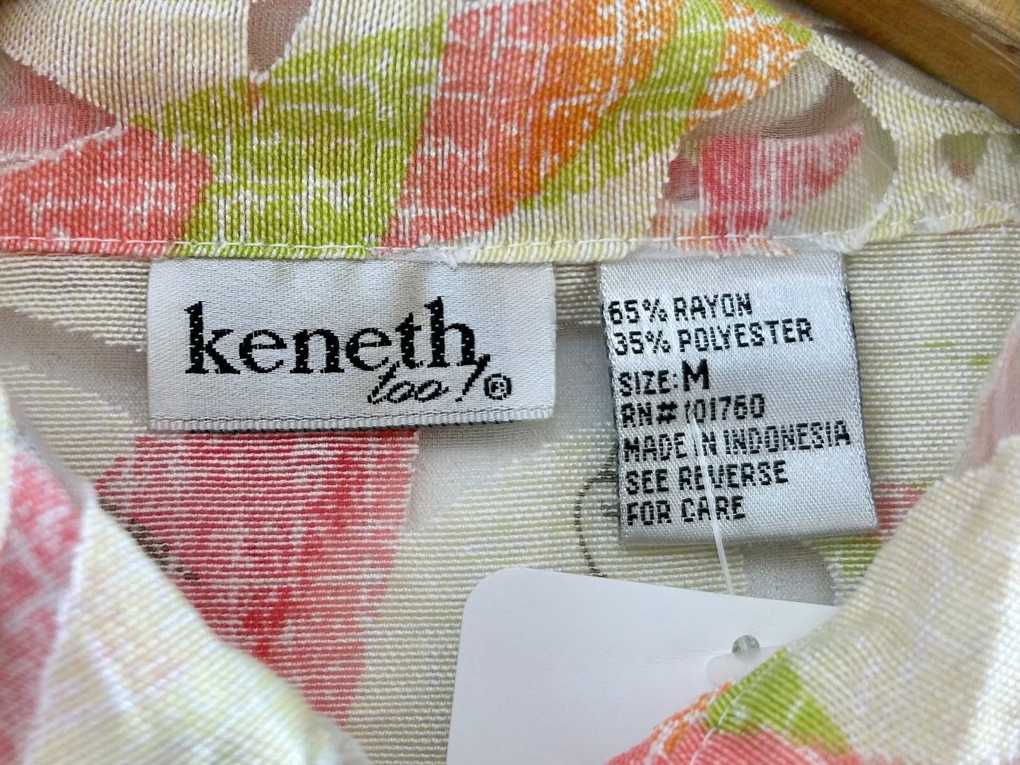 Vintage Sheer Shirt Jacket [E30257]