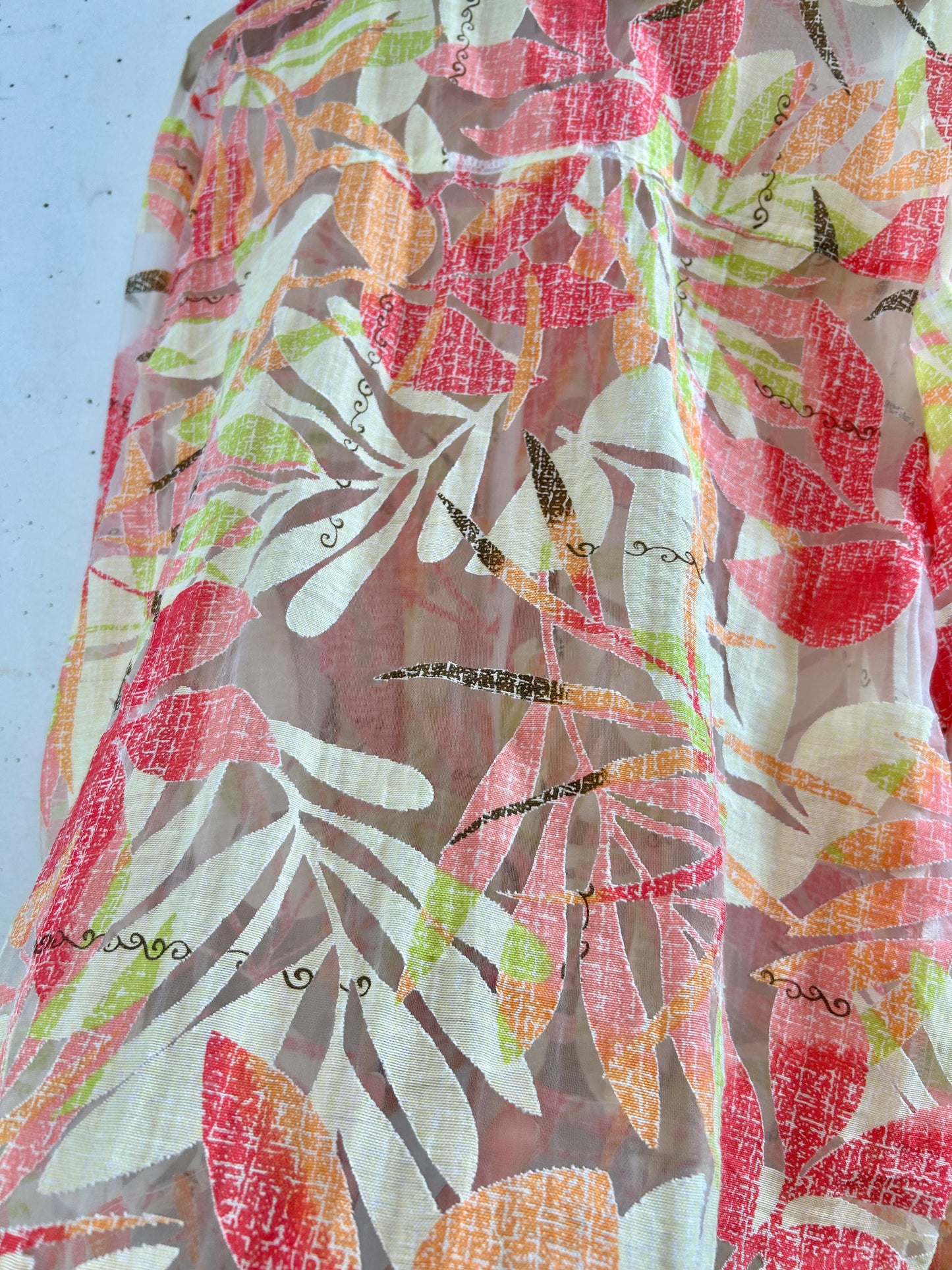 Vintage Sheer Shirt Jacket [E30257]