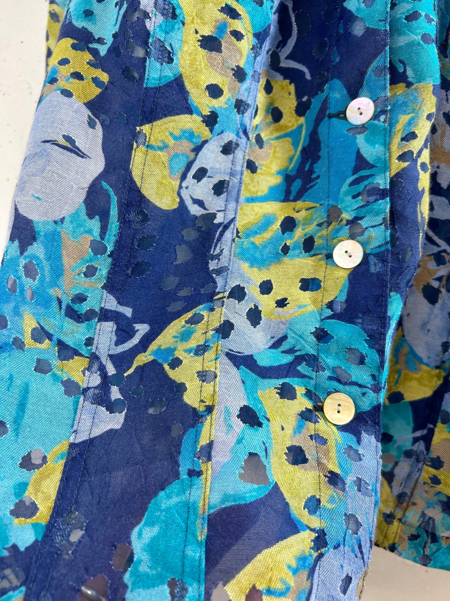 Vintage Sheer Shirt Jacket [E30258]