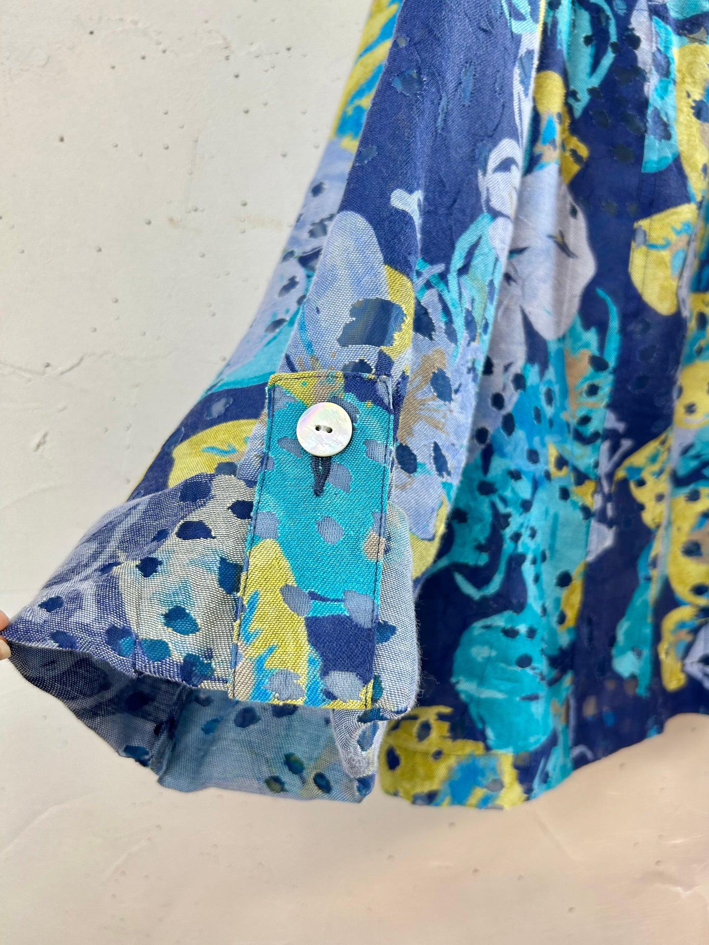 Vintage Sheer Shirt Jacket [E30258]