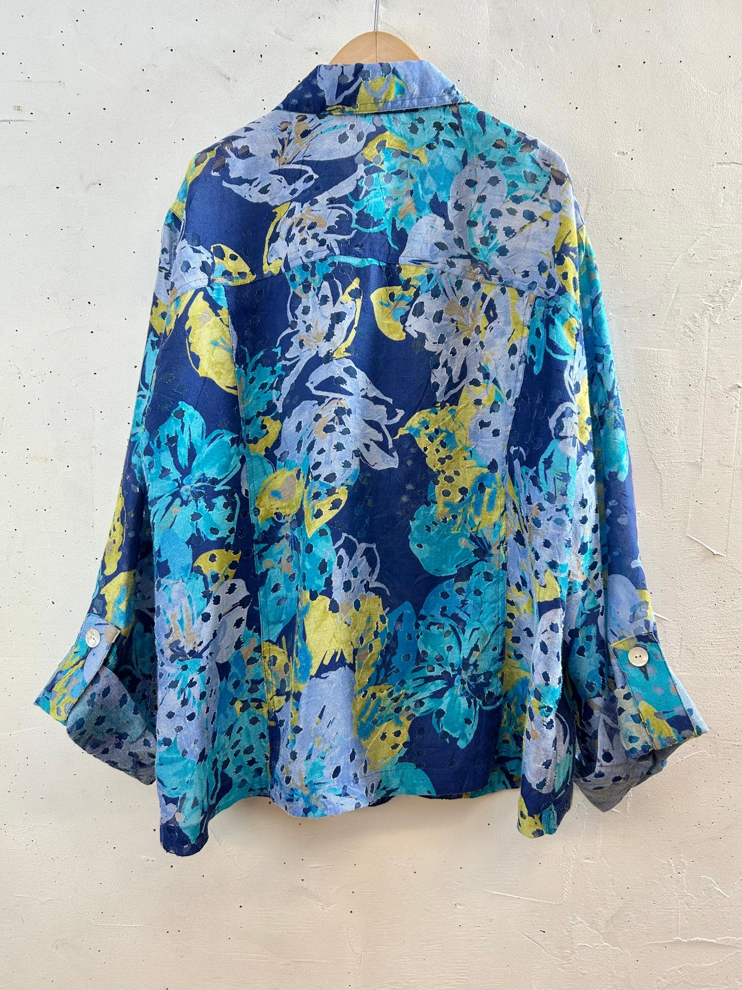 Vintage Sheer Shirt Jacket [E30258]