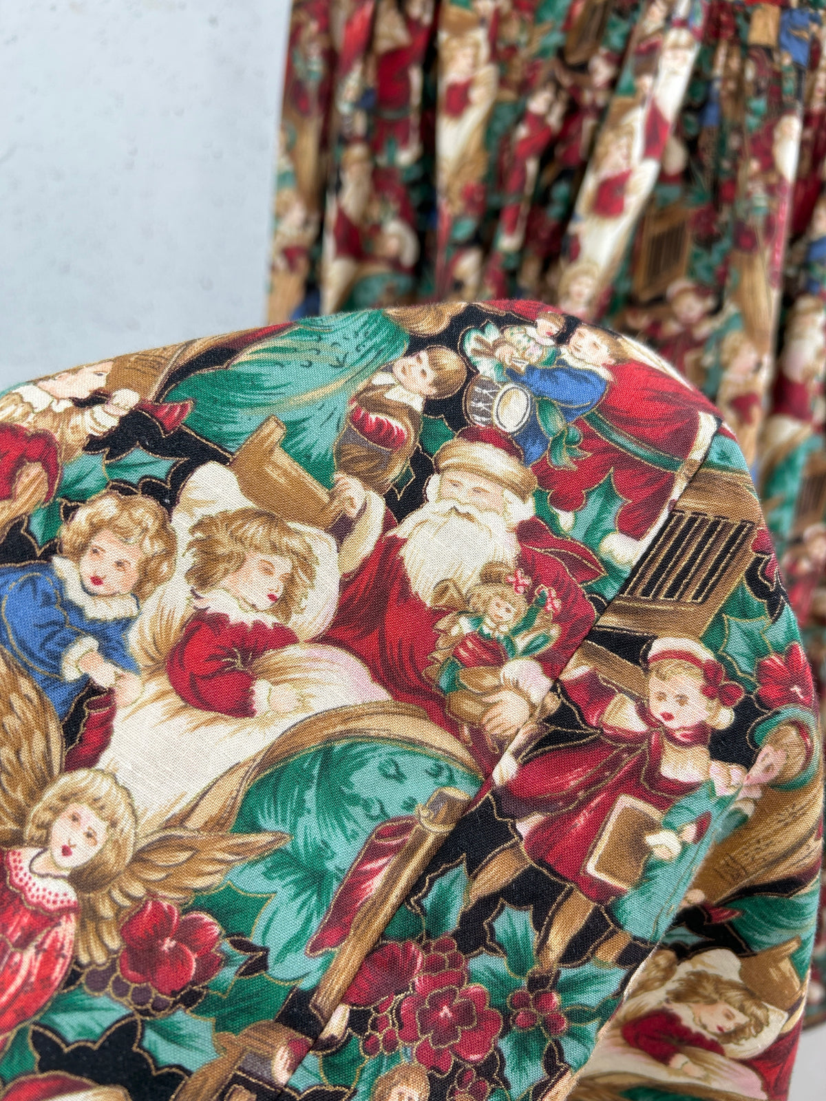 Vintage X'mas Tiered Skirt 〜Made Especially For You By〜 [J34355]