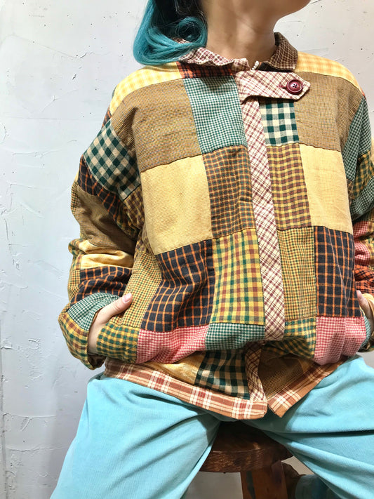 Vintage Patchwork Jacket [L25817]