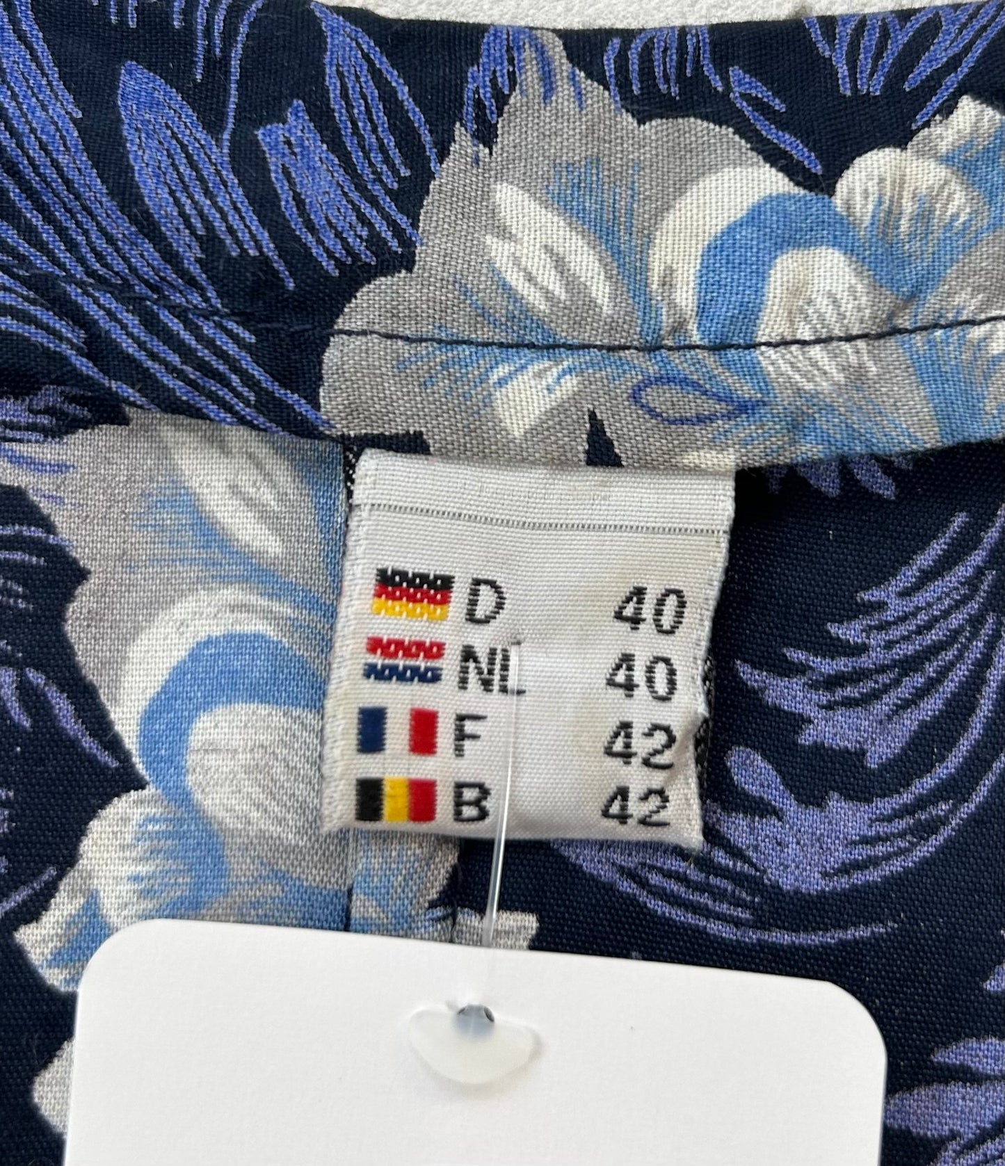 Vintage Viscose Patchwork Dress [E30264]